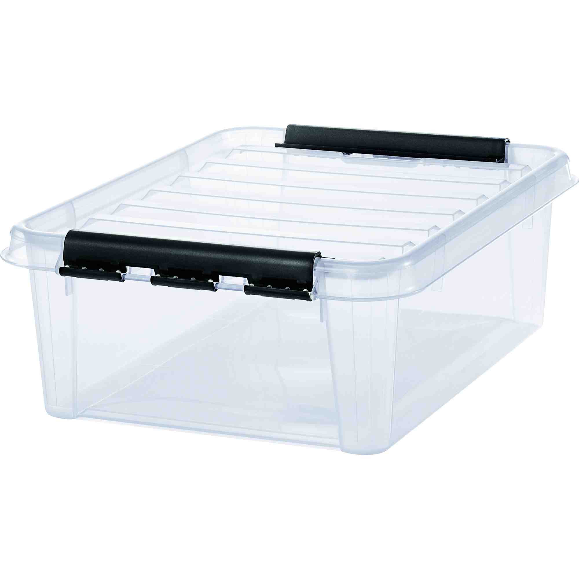 Orthex Aufbewahrungsbox Hobby Box 24 m. Deckel transparent, Mit Deckel, Stapelbar
