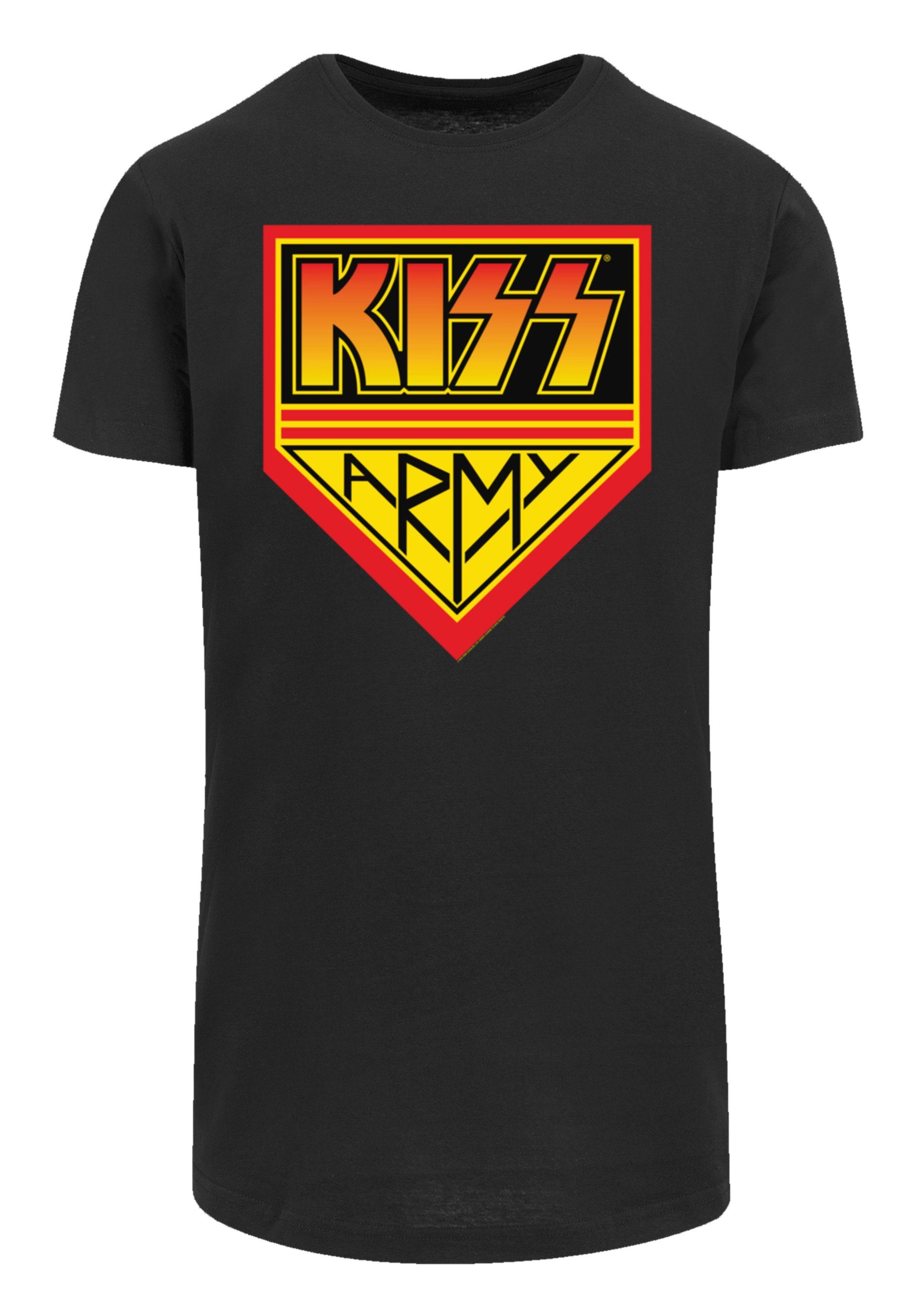 Band By Off F4NT4STIC Musik, Rock Premium schwarz Kiss Army T-Shirt Rock Logo Qualität,