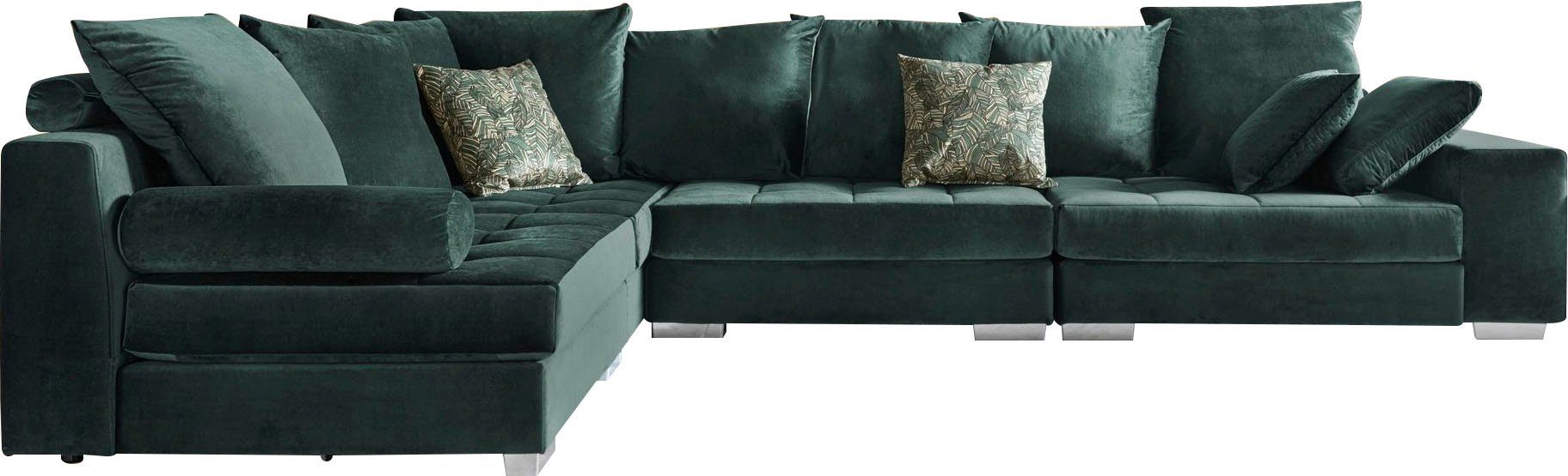 INOSIGN Ecksofa Vale L-Form, incl. Couchtisch, günstig online kaufen
