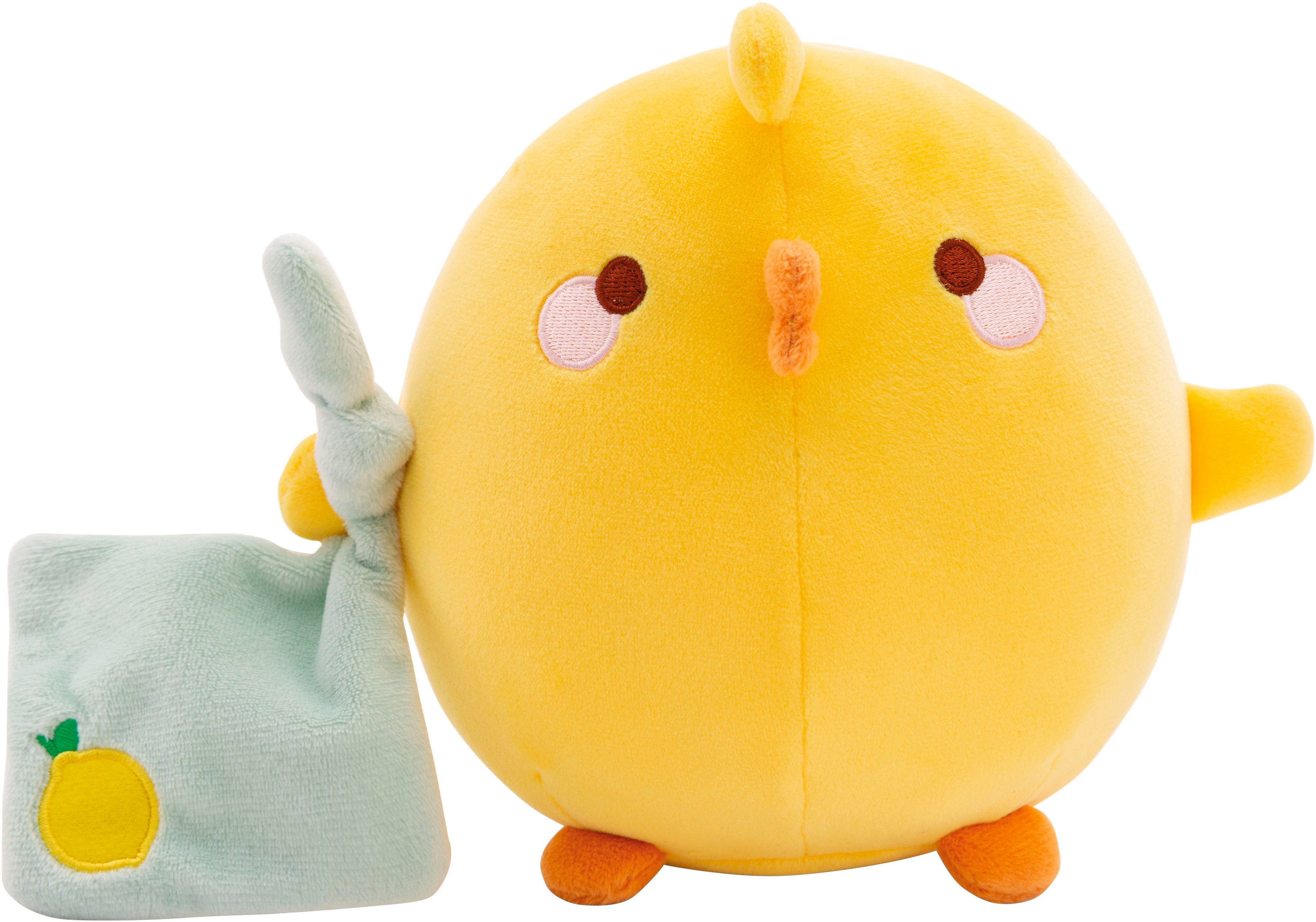 Nici Kuscheltier Molang, Piu Piu mit Schmusetuch, 16 cm