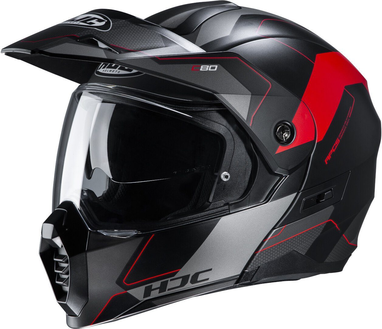 HJC I80 Modularer Motorradhelm M - ECE 22.06 Mit Sonnenvisier Und Pinlock