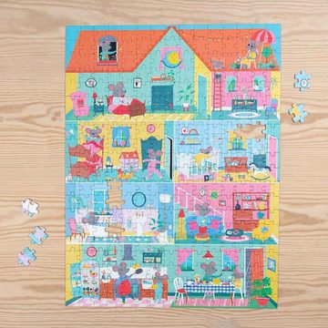 Rex London Puzzle Puzzle Mouse In A House 300 Teile, 300 Puzzleteile