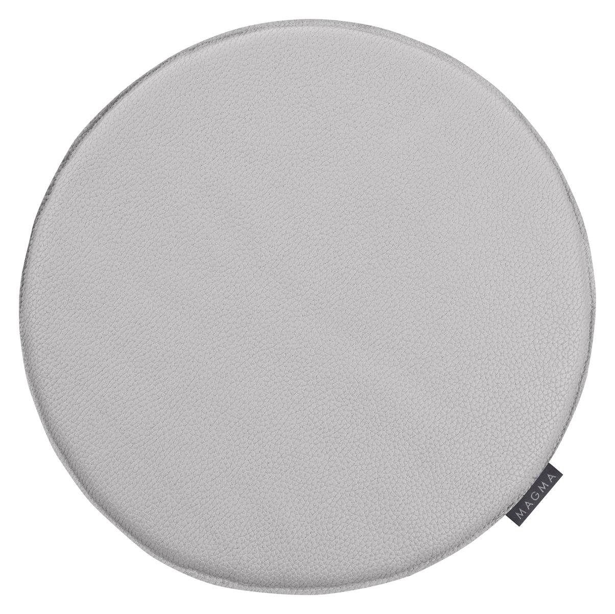 2er Set Stuhlkissen Inga 35x35cm - Cordstoff Grau Made In Germany