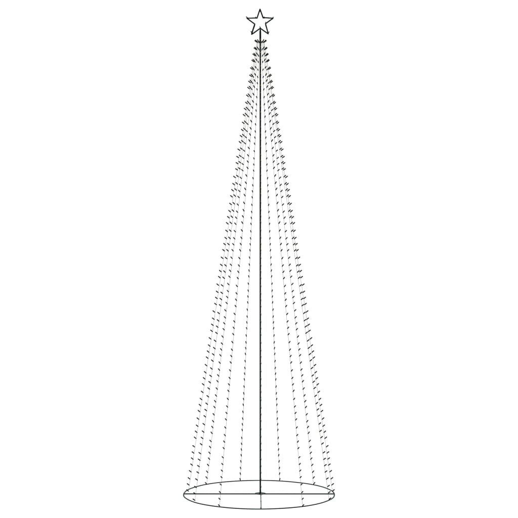 DOTMALL Christbaumschmuck Lichterbaum mit Sternspitze Weihnachtsbaum funkelnd mit 752 LEDs Warmweiß