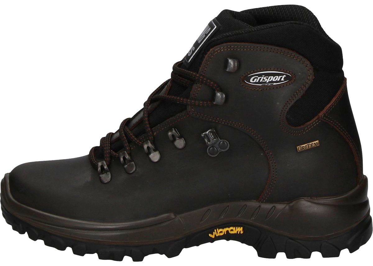 Grisport 10303D69G Outdoorschuh Schnürstiefel dunkelbraun Gritex