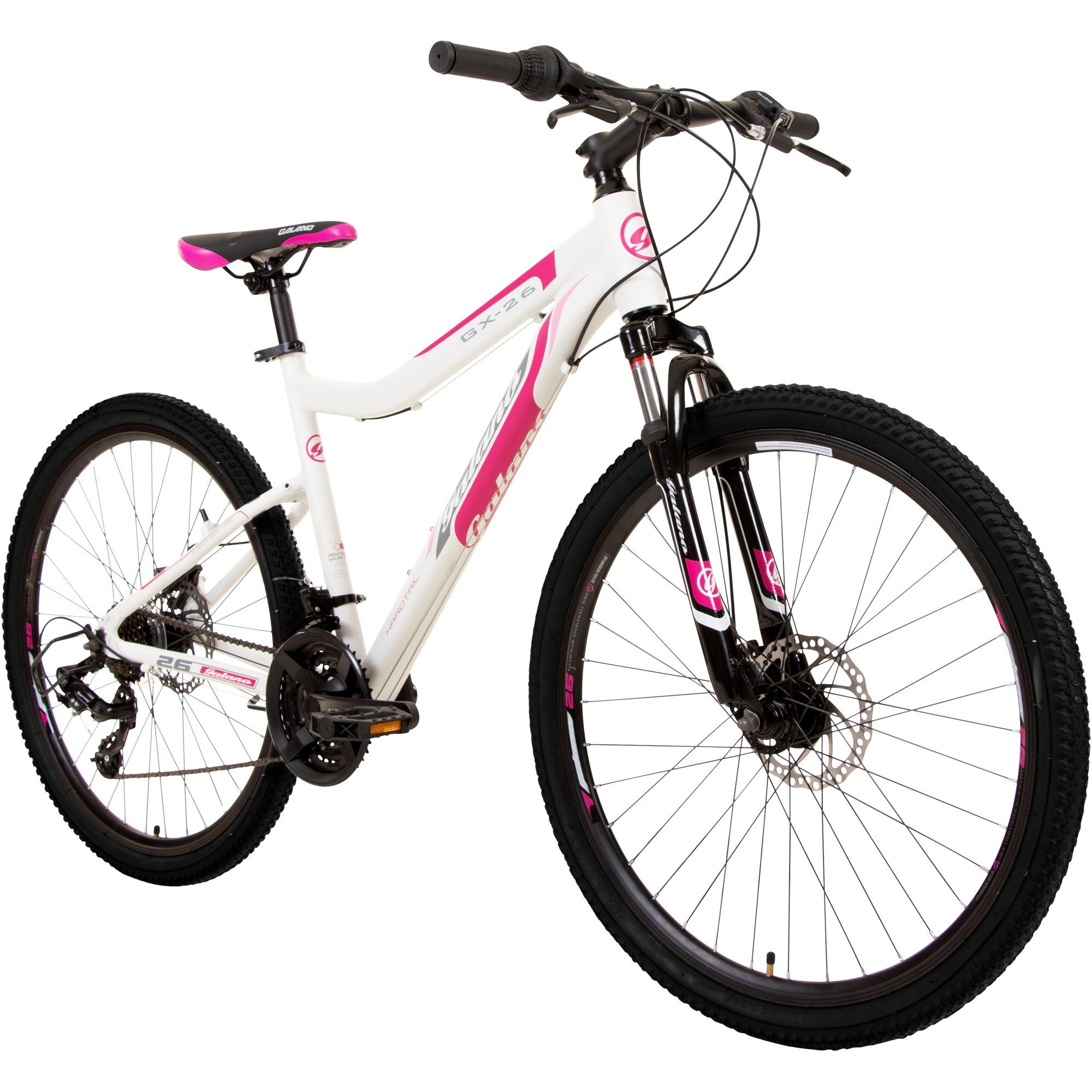 Galano Mountainbike »GX-26«, 21 Gang, Kettenschaltung, Mountainbike 26 Zoll  für Jugendliche und Erwachsene 145 - 175 cm Jugendfahrrad MTB Hardtail  Fahrrad 21 Gänge Mountain Bike online kaufen | OTTO