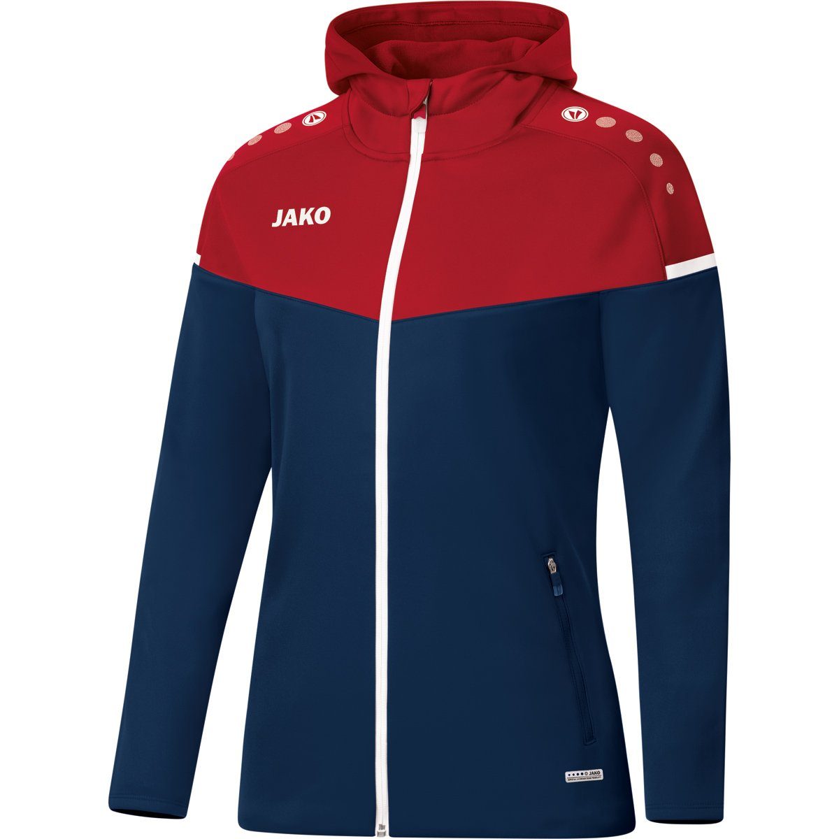 Kapuzensweatshirt Kapuzenjacke Champ 2.0 marine/chili rot