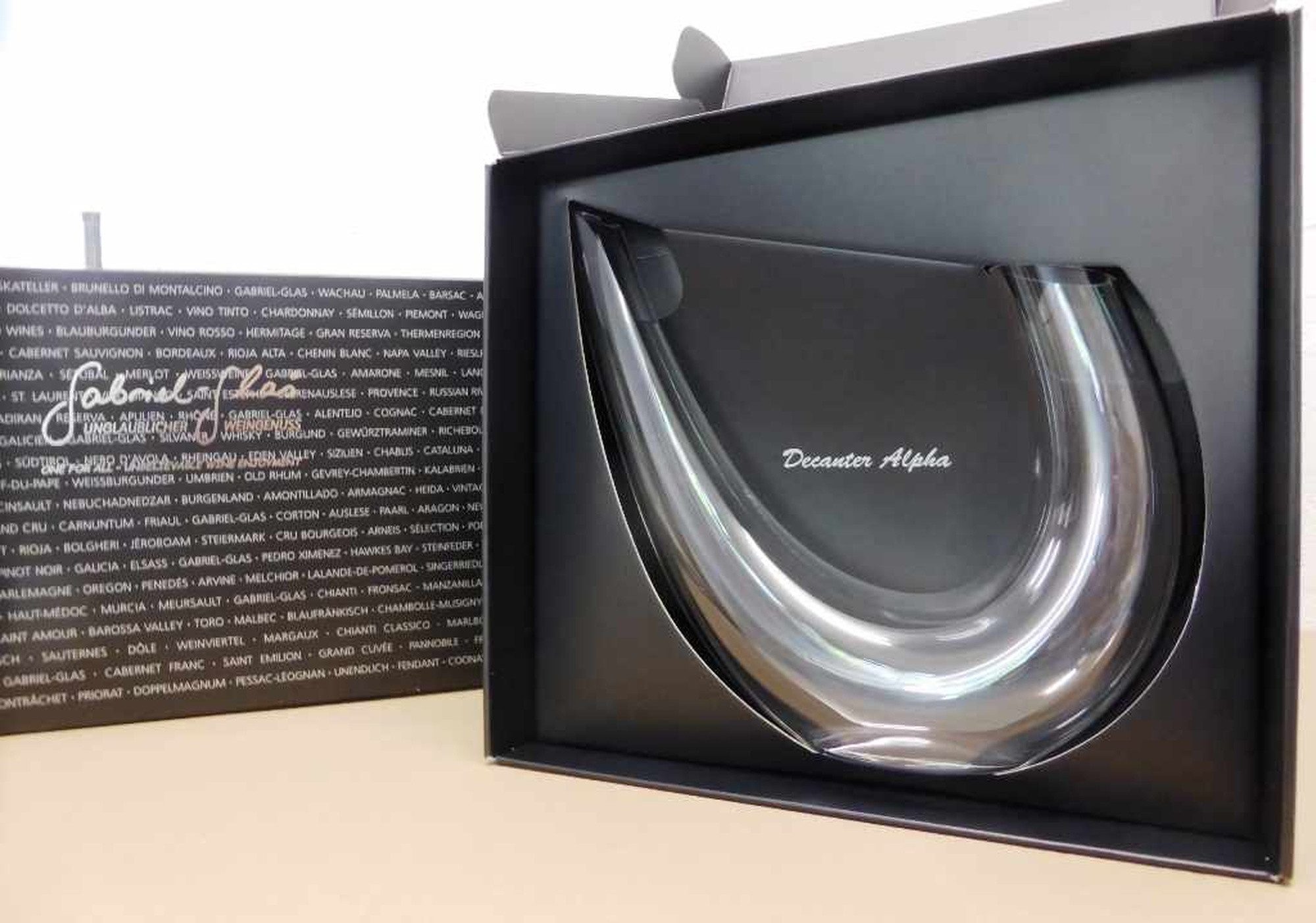 Gabriel-Glas Dekanter Gabriel Glas - Alpha Decanter Nano