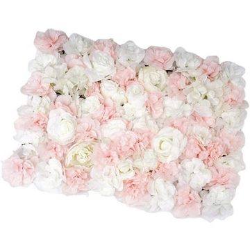 Kunstblumenstrauß Blumenwand Hochzeit, künstliche Blumen, Hintergrunddekoration, Juoungle