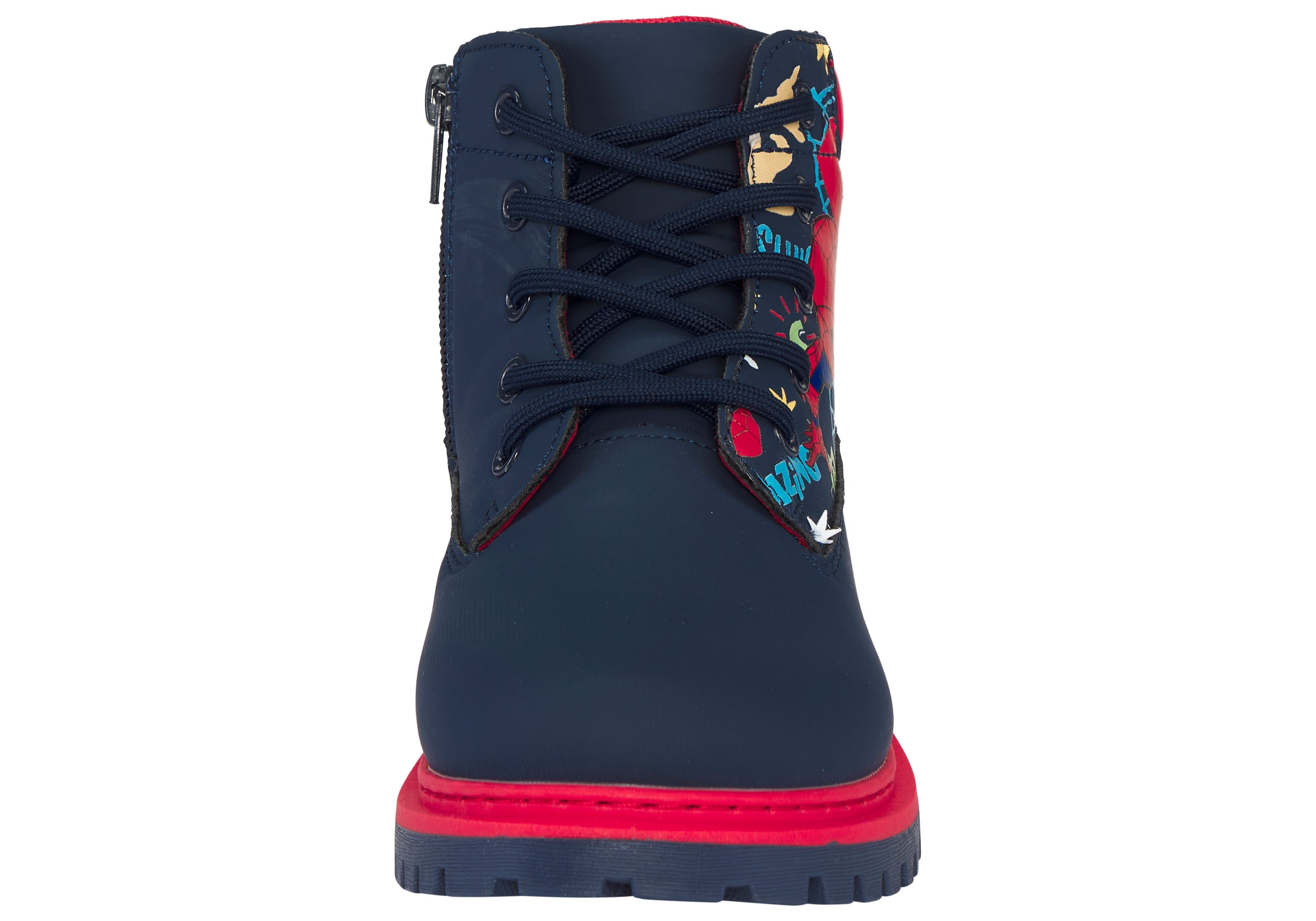 Disney Spiderman Winterboots (für Kinder) Winterschuhe, Winterboots, Schnürstiefel, Winterstiefel – Bild 5 von 5