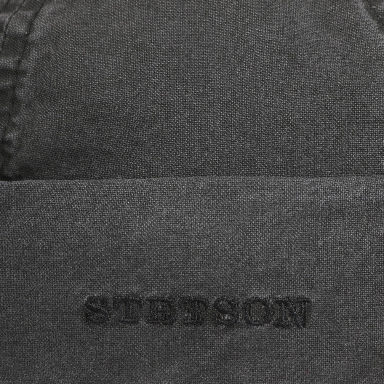 Stetson Schiebermütze (1-St) Umschlagmütze Made in the Umschlag, EU schwarz mit