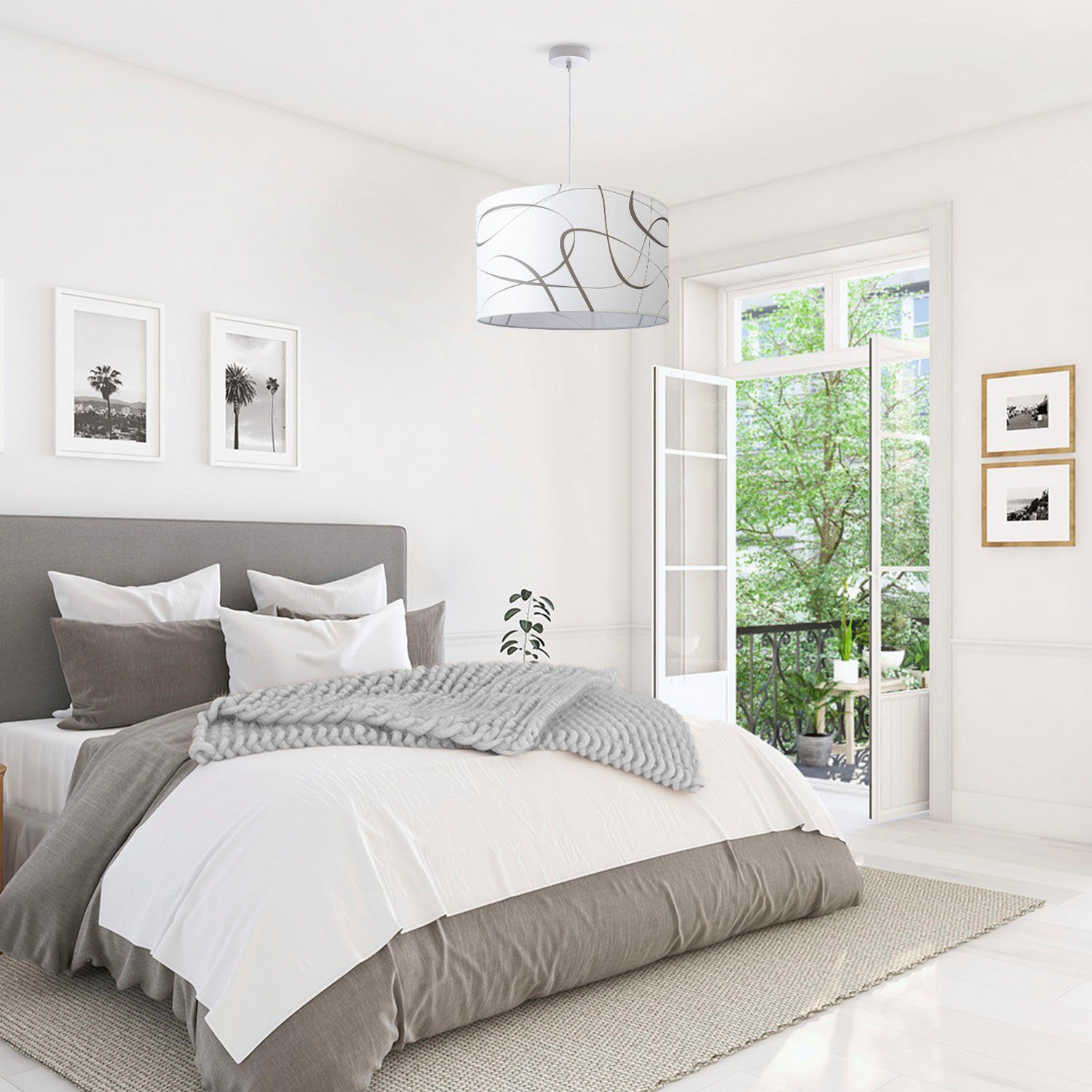 Paco Home Pendelleuchte Hugo Tribal, ohne Leuchtmittel, Pendelleuchte Esszimmer Vintage Wohnzimmerlampe Modern Retro