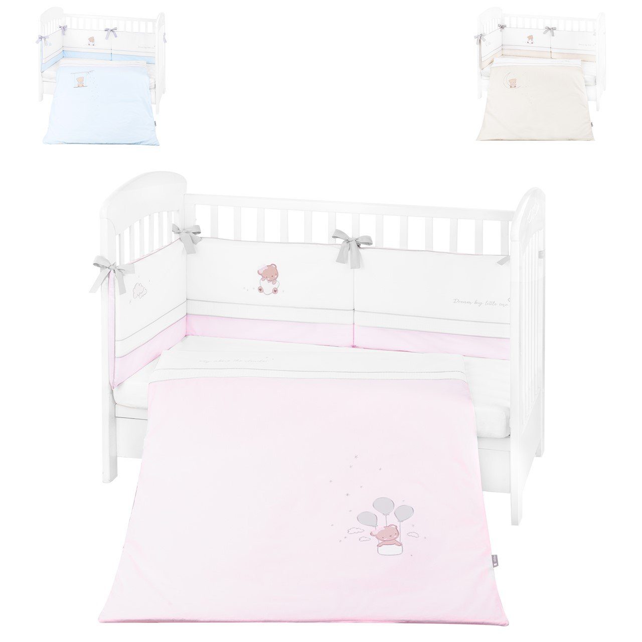 Babybettwäsche Bettwäsche Set Dream Big 3-tlg