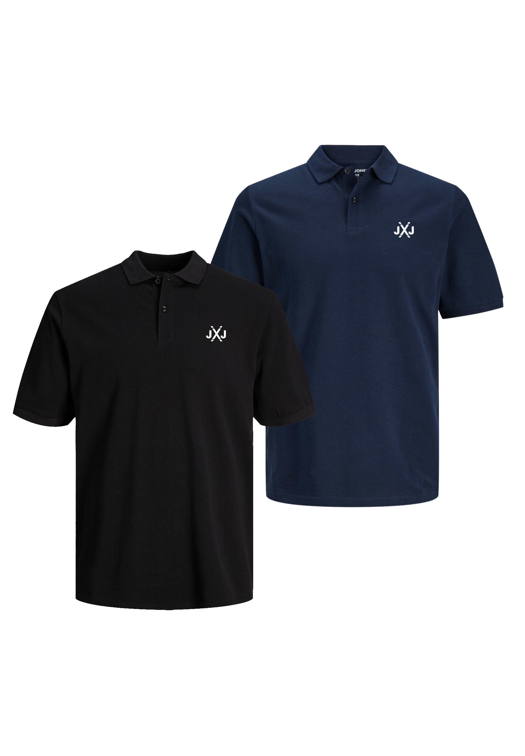 Jack & Jones Poloshirt RISE INFINITY POLO MULTIPACK Poloshirt Polohemd Kurz günstig online kaufen