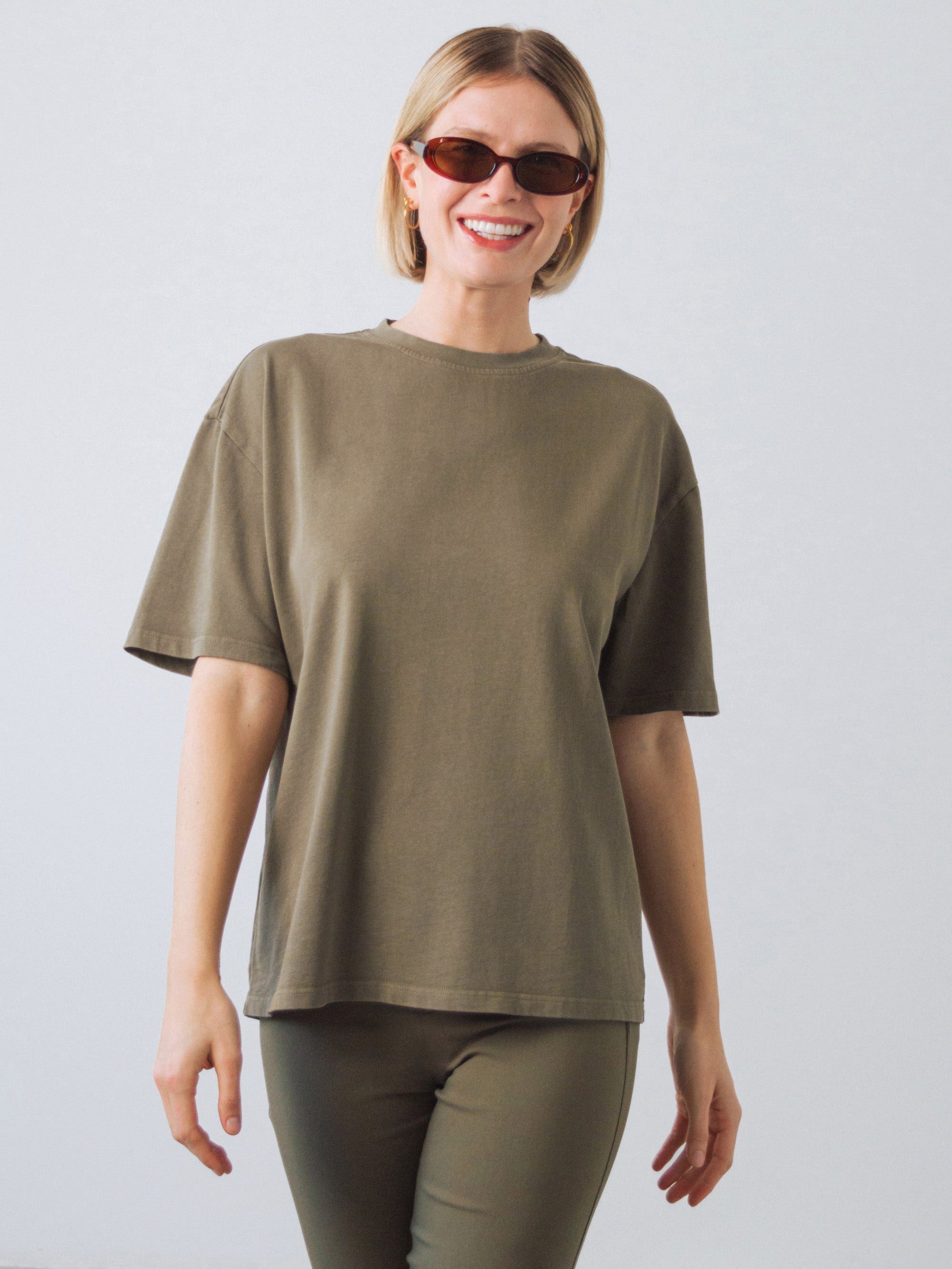 HONEST BASICS T-Shirt OG Shirt Frauen aus Bio- und recycelter Baumwolle