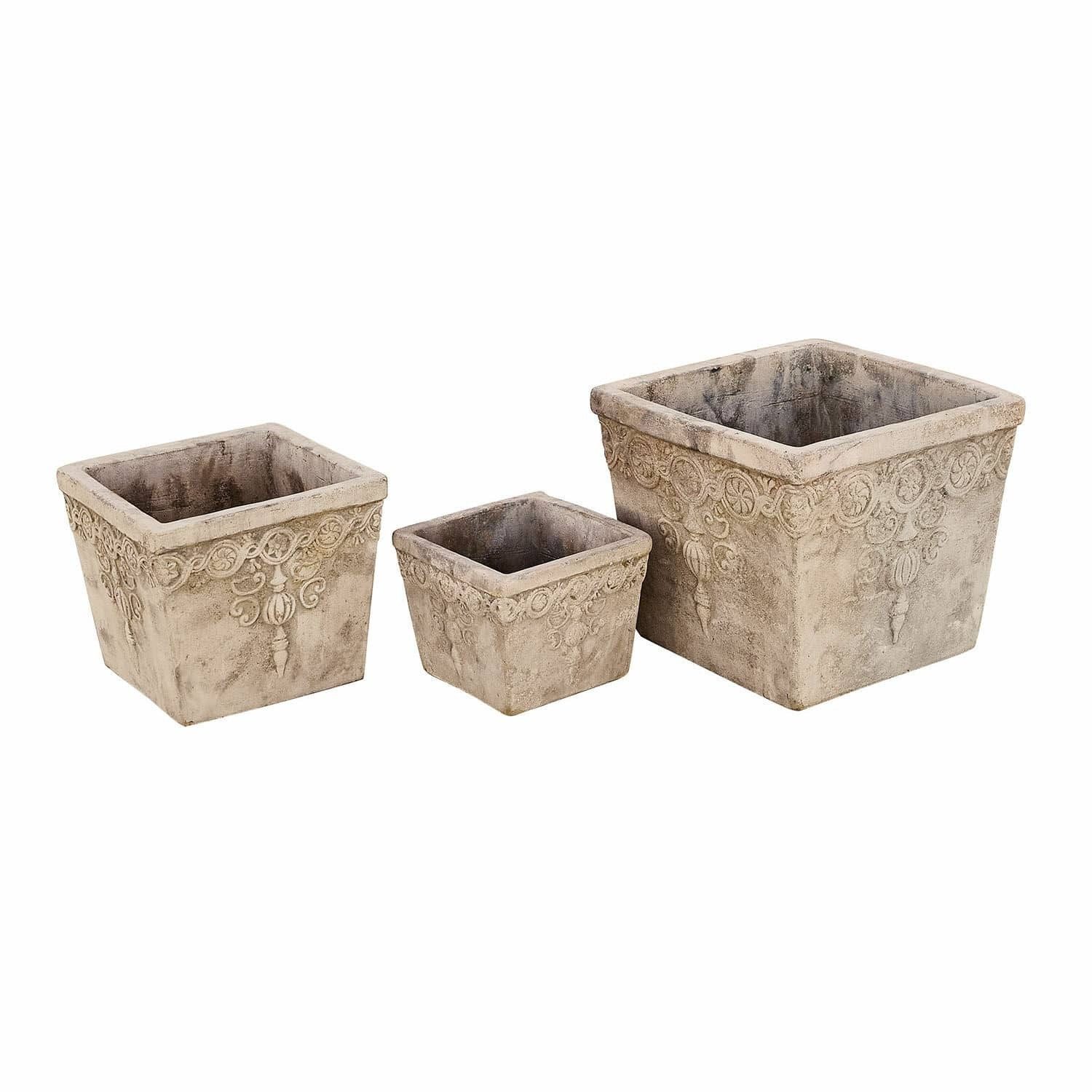 Mirabeau Übertopf Übertopf 3er Set Bissone günstig online kaufen