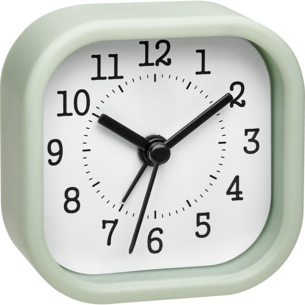 TFA Dostmann Wecker TFA Dostmann 60.1035.04 Quarz Wecker Pastell-Grün Alarm günstig online kaufen