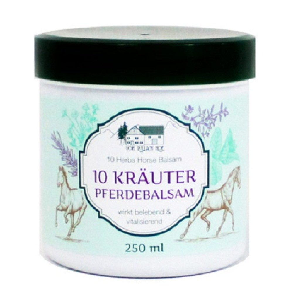emeco Feuchtigkeitscreme 2x 250ml Pferdebalsam 10 Kräuter Pferdesalbe Salbe Balsam G2, 2-tlg.