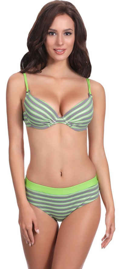 Feba Bügel-Bikini »Damen Push Up Bikini mit Shorts 1N61« (Set)