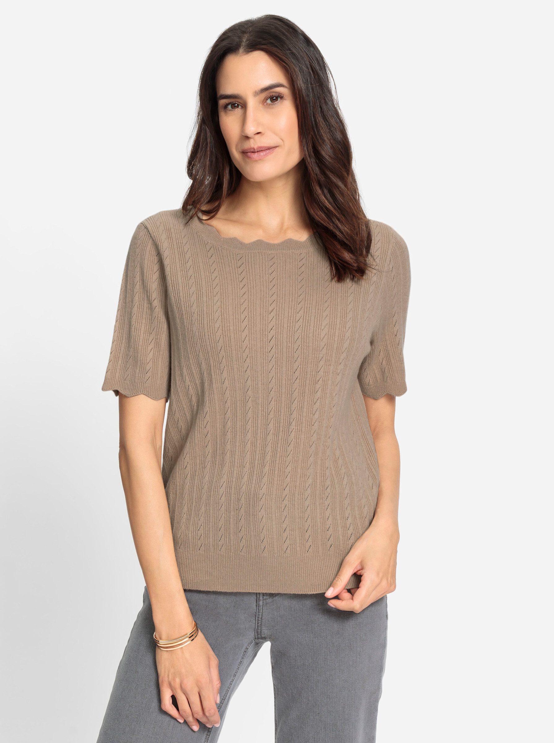 Witt Strickpullover Kurzarm-Pullover Kurzarm günstig online kaufen