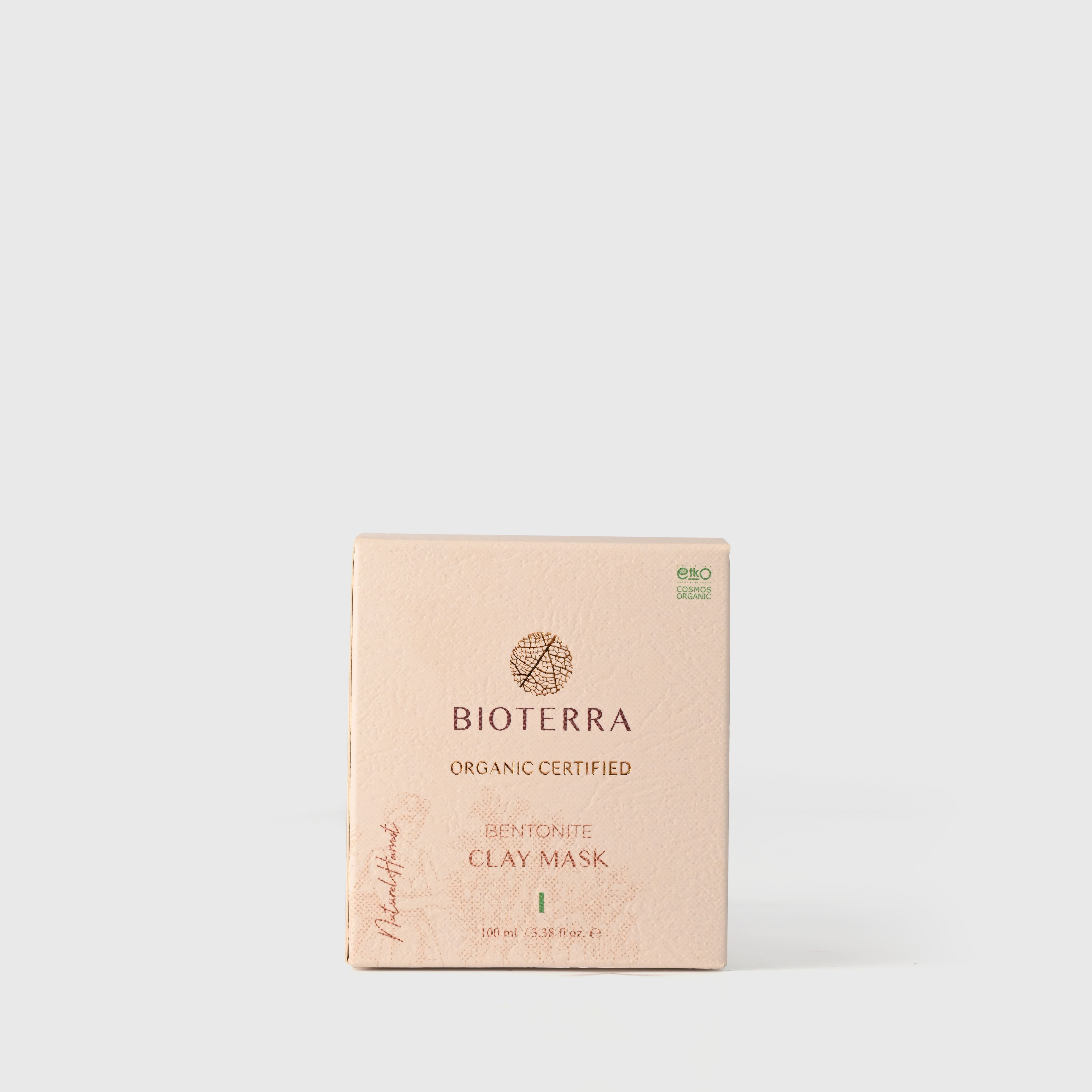 Bioterra Bio antibakteriell, fettige Teebaum Gesichtsmaske Haut, (Regul 1-tlg., Bentonit straffend, BIOTERRA Maske Mitesser, Mask), antiviral Akne,