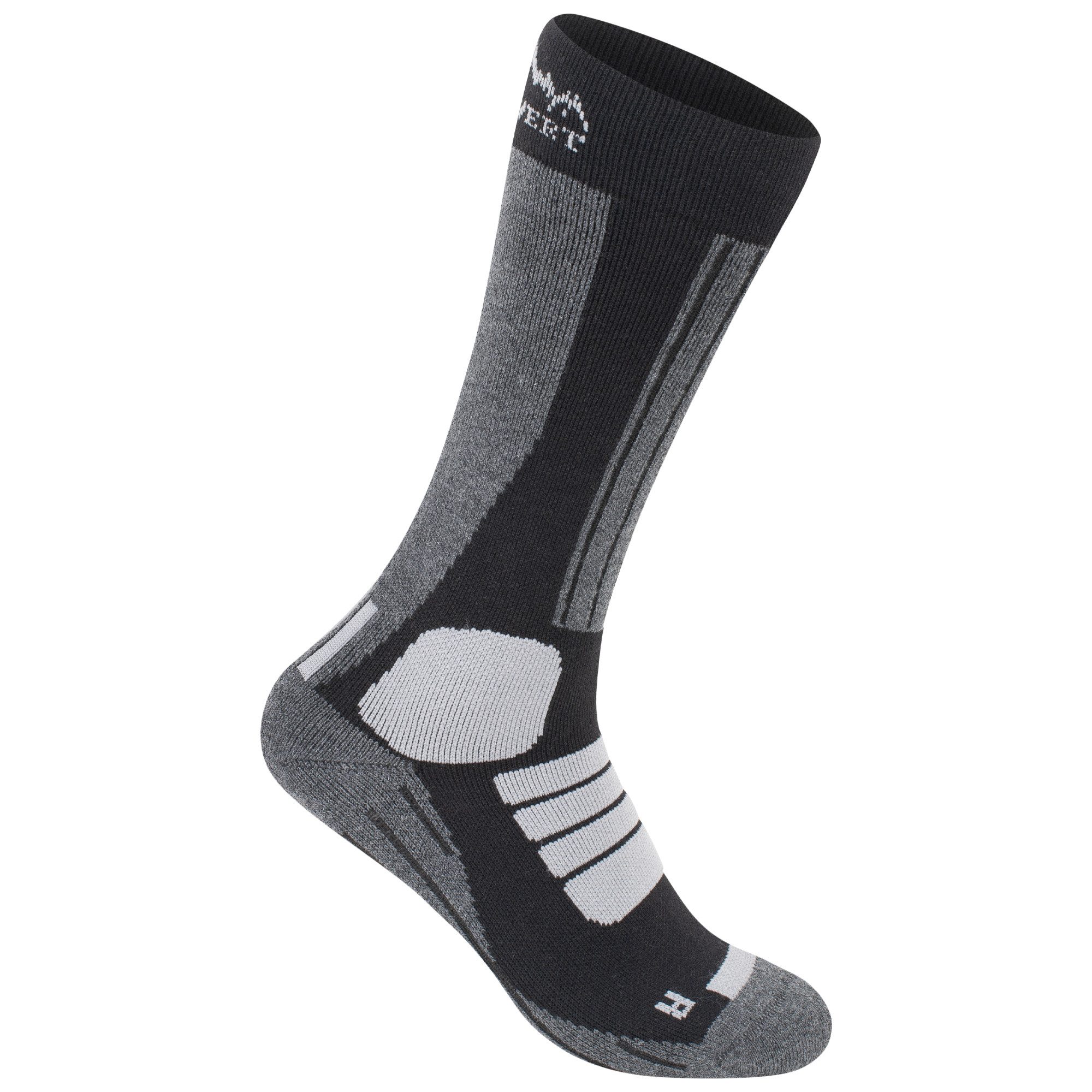 Alpenwert Skisocken 2er SET Snowboard Socken aus echter Merinowolle Herren & Damen (2 Paar, 4 Skisocken) Meinowolle Ski Socken