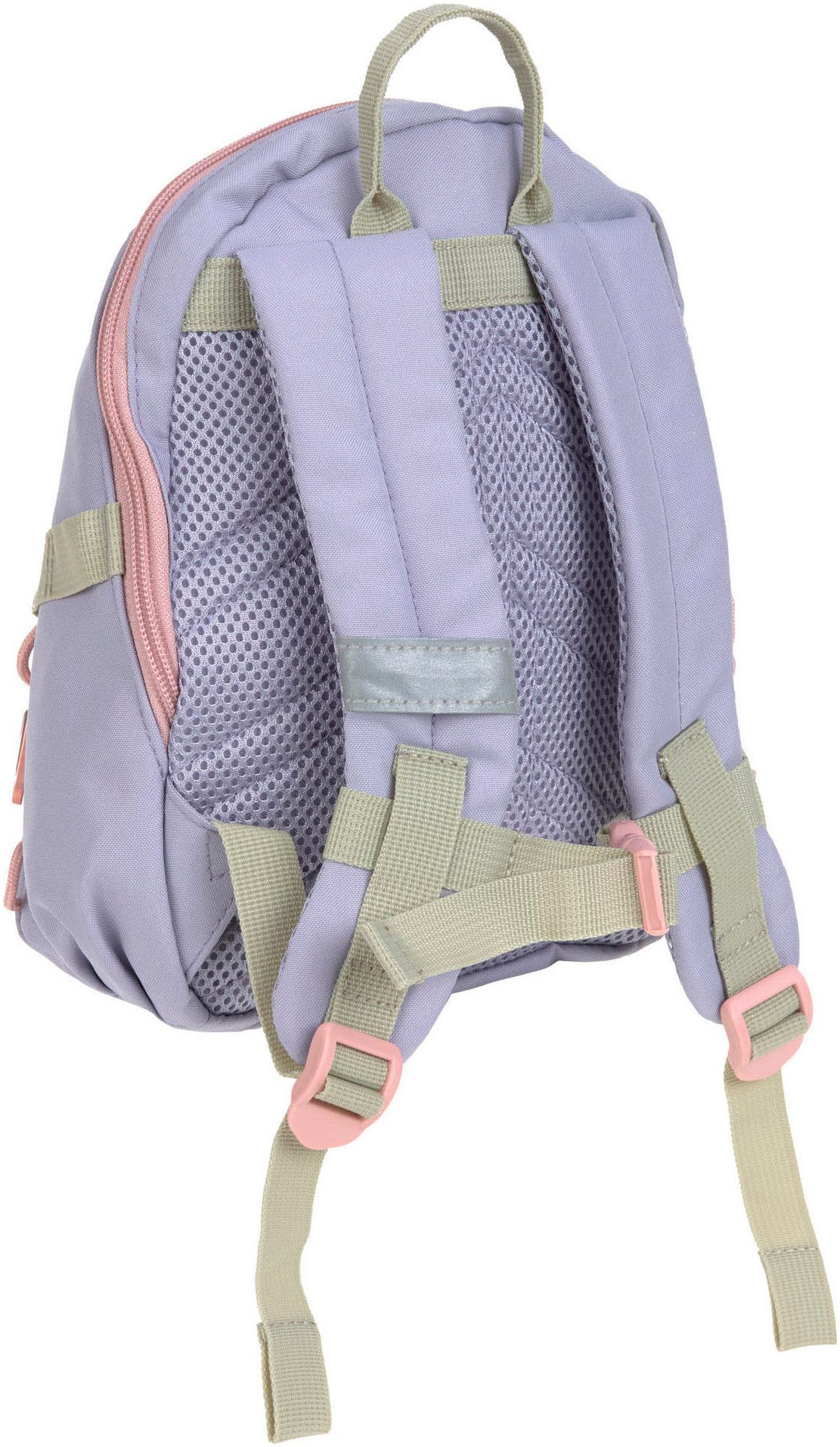 LÄSSIG Kinderrucksack Tiny Backpack Outdoor Rainbow pastel lilac