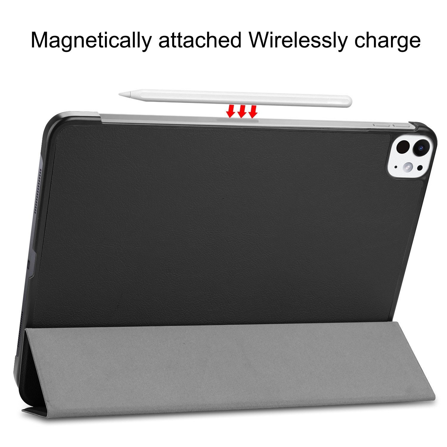 Wigento Tablet-Hülle 3folt Wake UP für Xiaomi Pad 8 / 8 Pro / Pad 7 / 7 Pro Smart H- Blau, 3-Fach Halterung, Kratzfest, Leicht – Bild 4 von 4