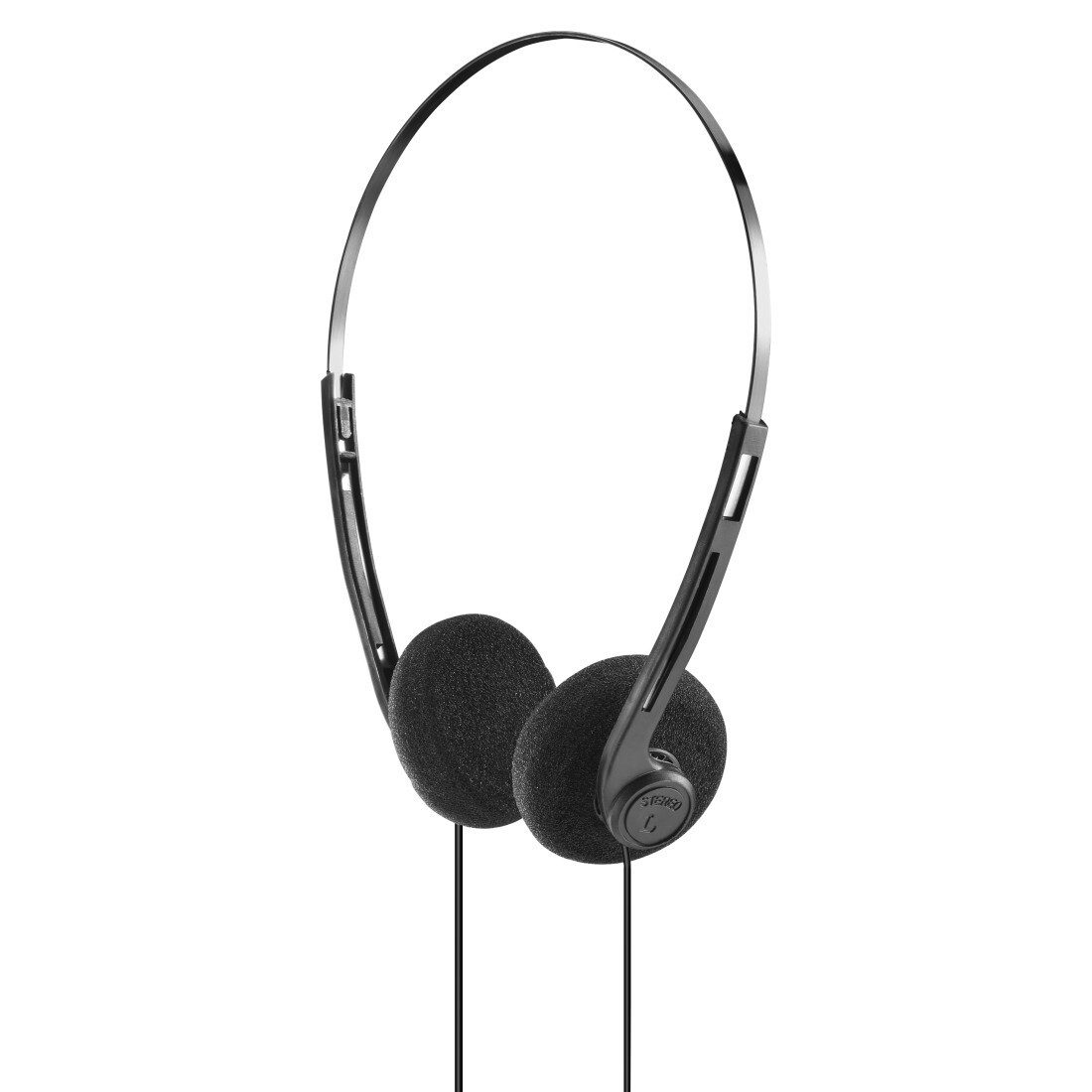Hama Slight II Over-Ear, Stereo, kabelgebunden, Schwarz Kopfhörer (Produkt fällt nicht unter das FuAG)