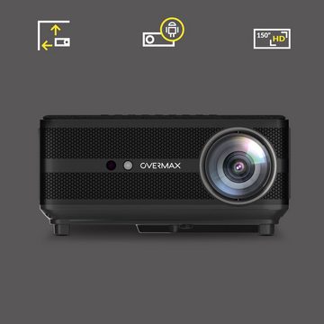 Overmax MULTIPIC 6.1 Beamer (7000 lm, 4500:1, 1920x1080 px, FullHD/Auto-Focus/Auto-Keystone/Dust Proof/40 – 150’’/50000h)