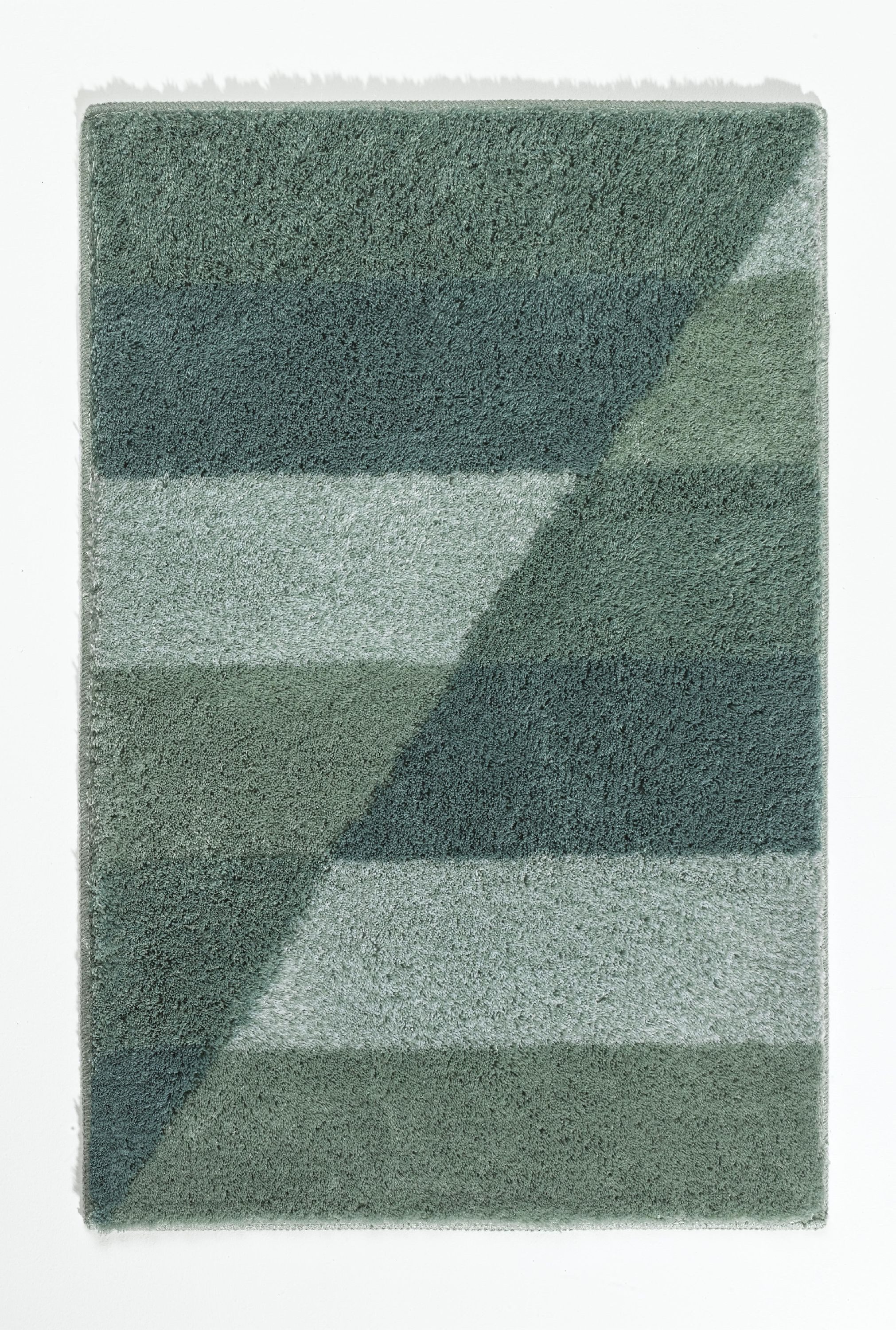 Kleine Wolke Badematte Kleine Wolke Badteppich FARELLA LBH 60x50x2 cm grün Badematte
