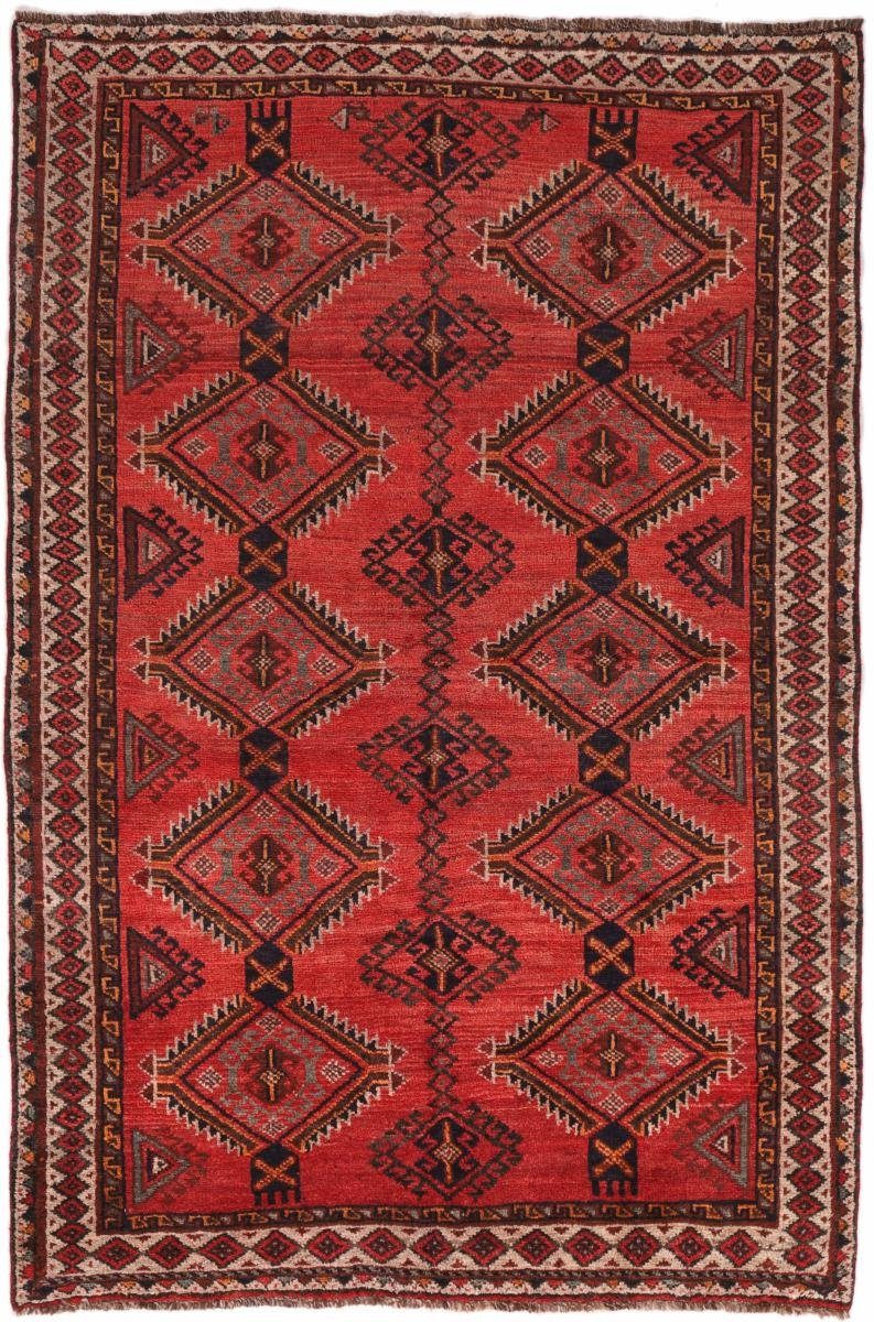 Trading, Shiraz Höhe: Perserteppich, Orientteppich 160x245 mm / Nain Orientteppich Handgeknüpfter rechteckig, 10