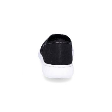 Rieker Rieker Damen Slipper schwarz Slipper