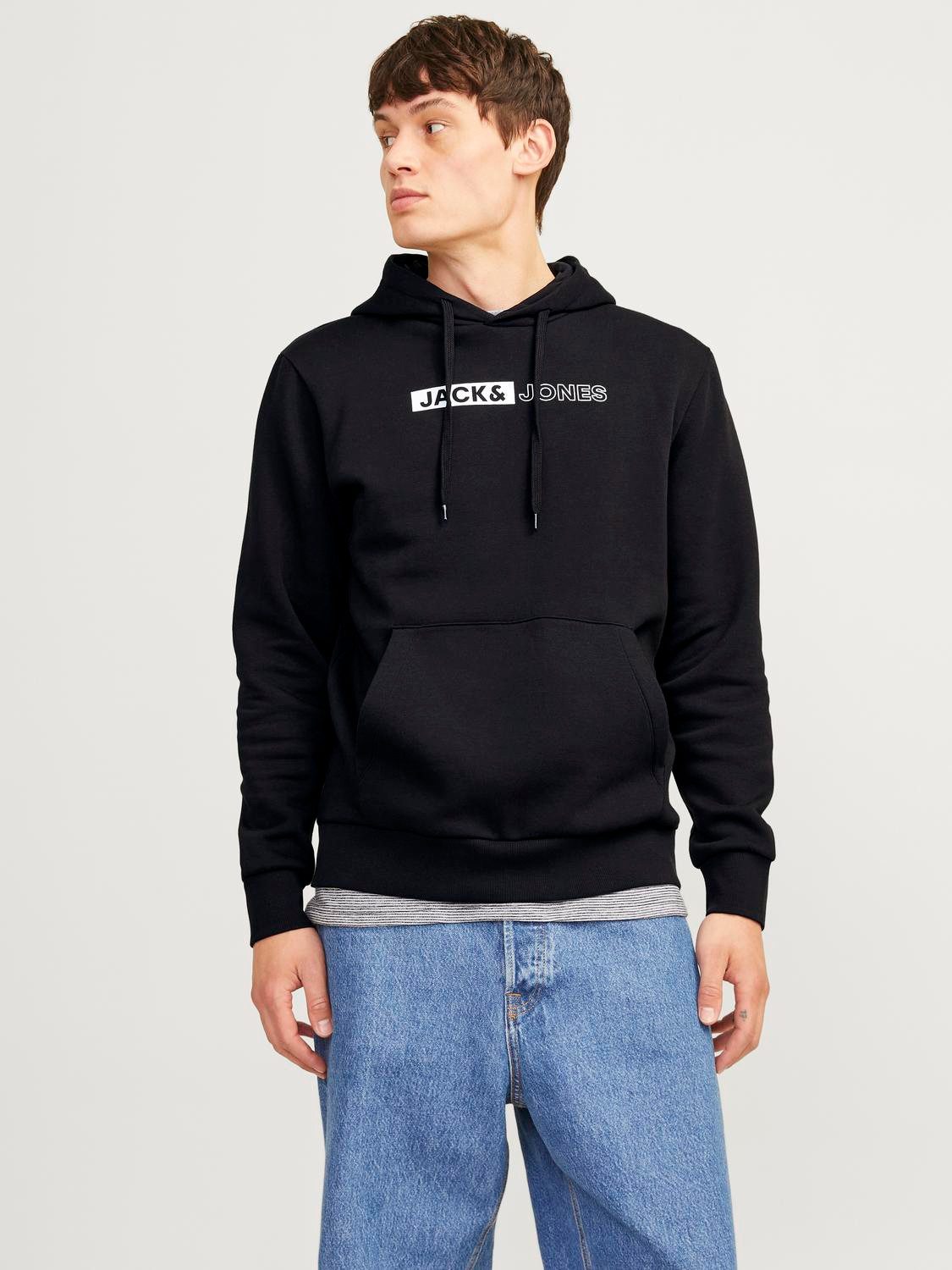 Jack & Jones Kapuzensweatshirt JJECORP LOGO günstig online kaufen