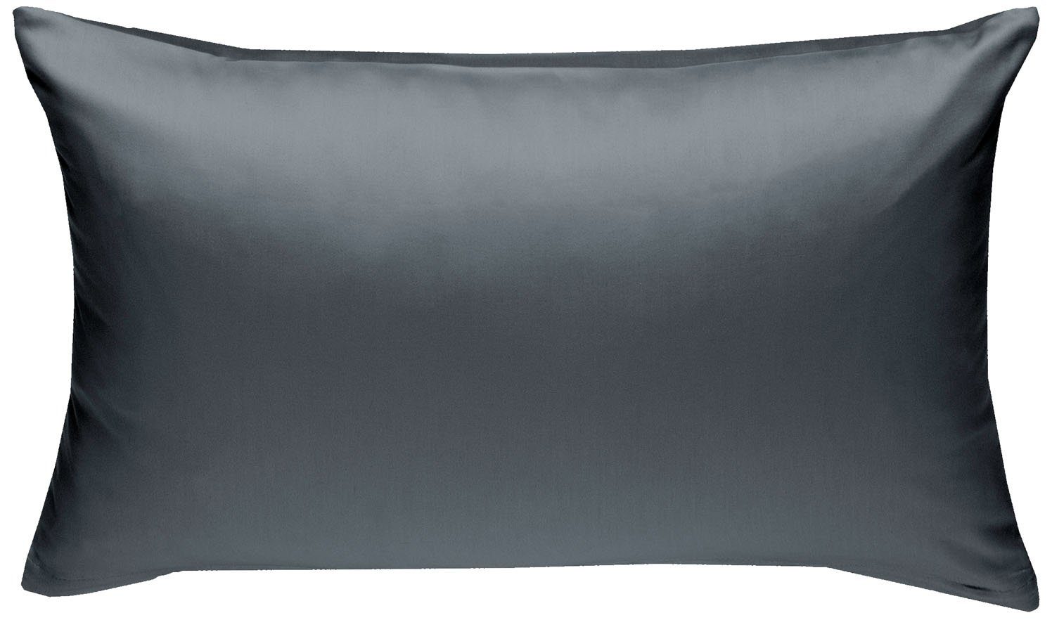 BETTWAESCHE-MIT-STIL Kissenbezug Mako Satin Kissenbezug uni einfarbig, (1 Stück)