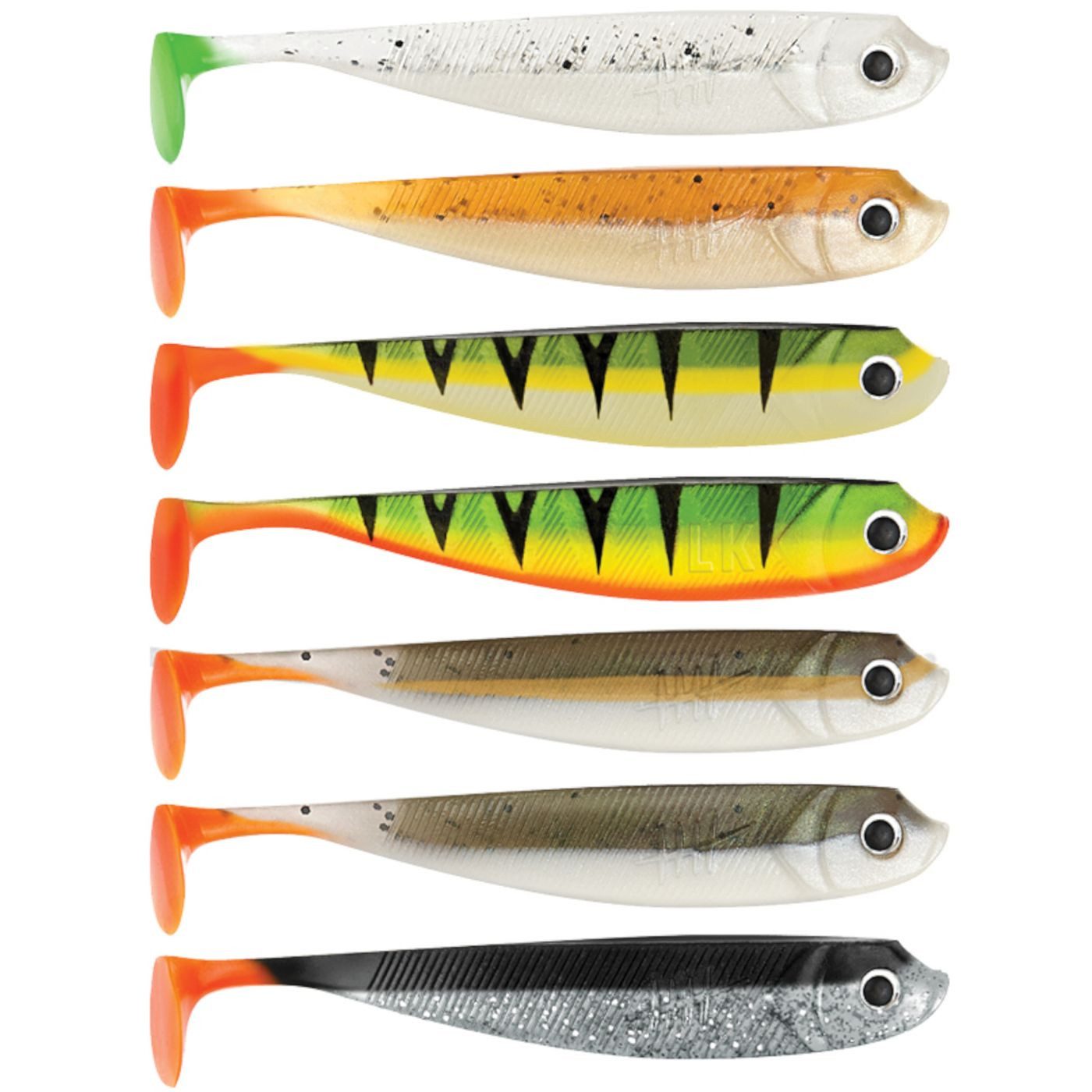Kunstköder Lieblingsköder Gummifische 10cm - 7 Gummishads