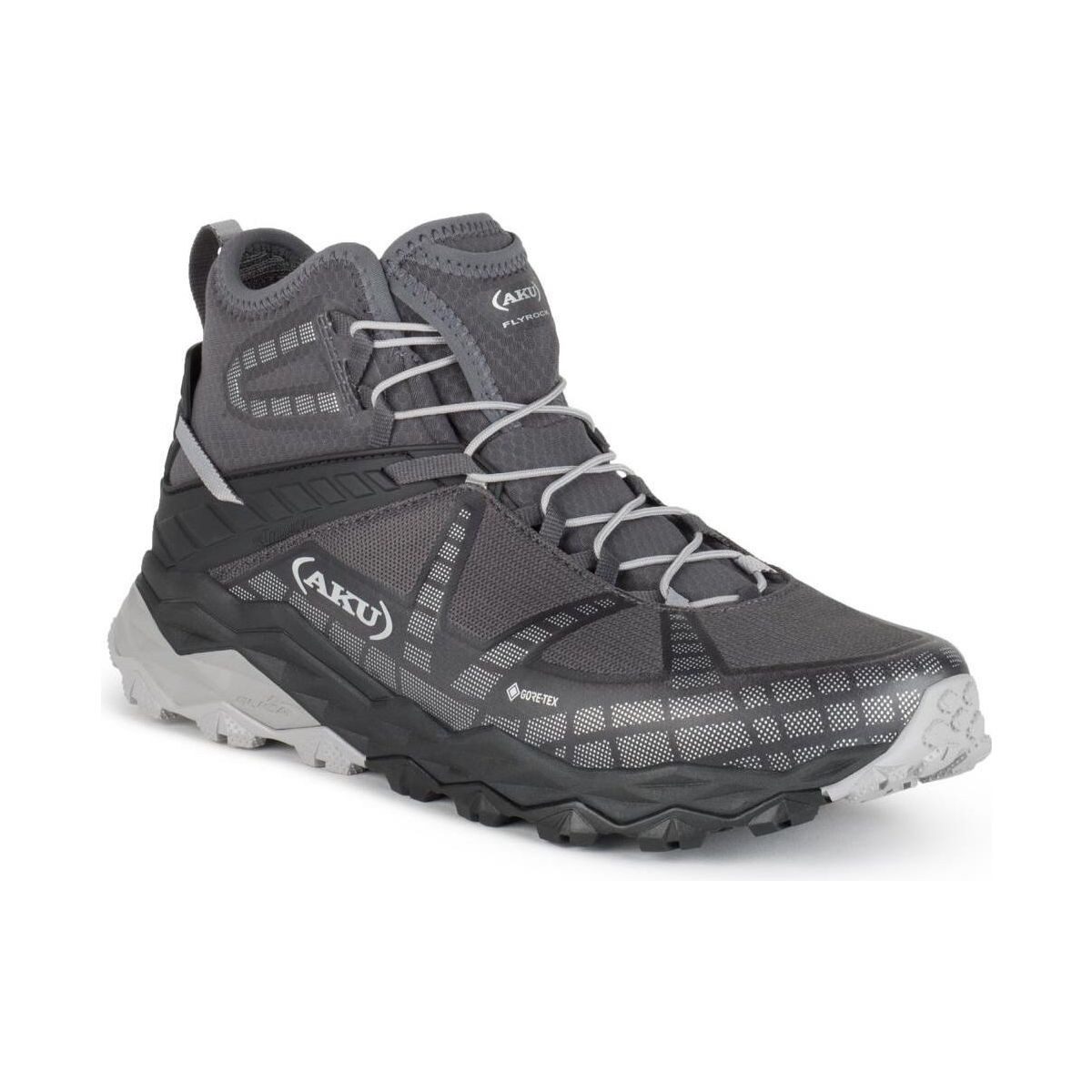 AKU Flyrock Mid GTX Hikingschuh Dynamischer Wanderschuh für Off-Road-Abenteuer mit exzellenter