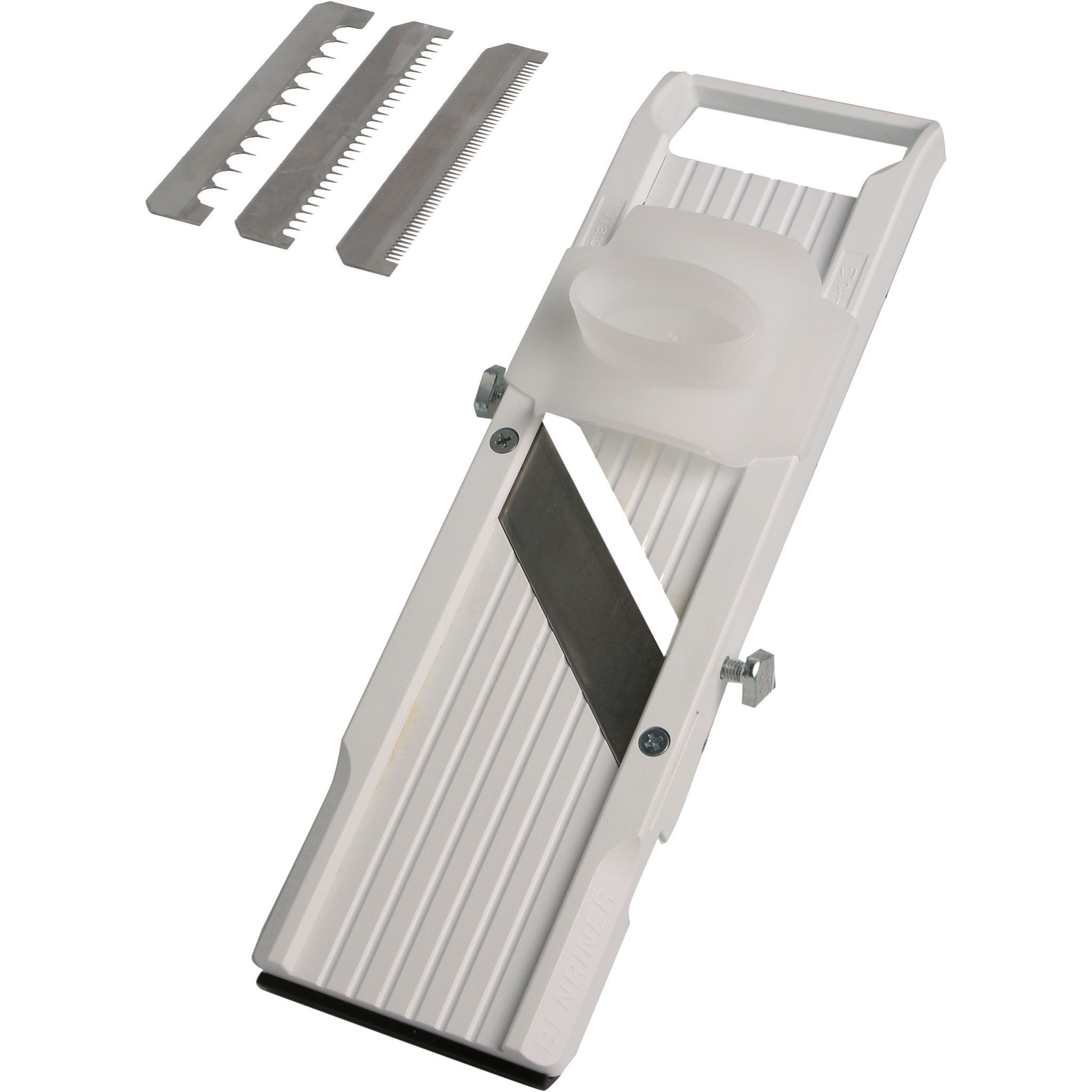 Benriner Küchenreibe Mandoline / Gemüsehobel 64 mm Schnittbreite BN-64/W