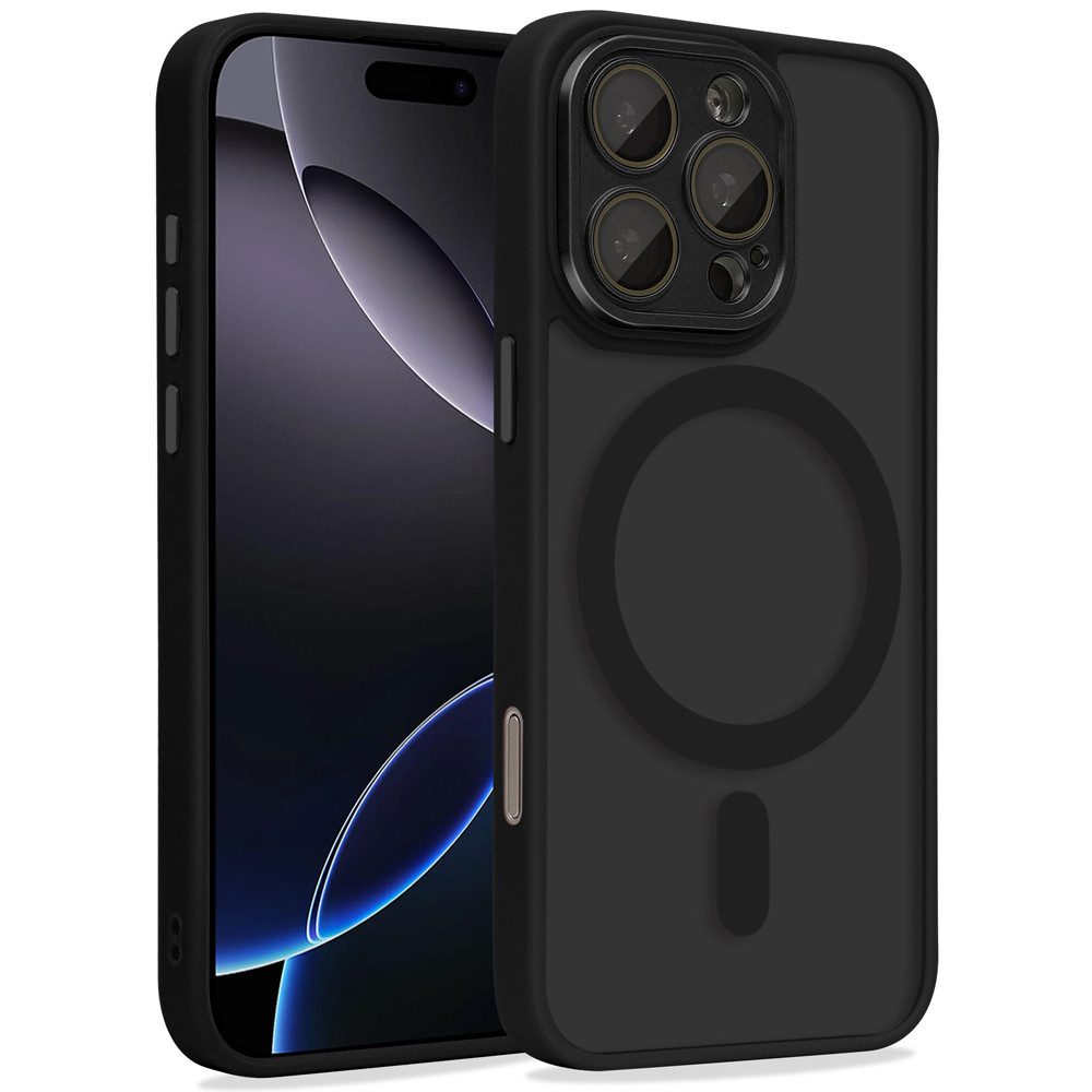 FITSU Handyhülle Schutzhülle für Apple iPhone Hülle MagSafe kompatible Handyhülle Case, Hülle für Apple iPhone 16 Pro Max, 16 Pro, 16, 15 Pro, 15, 14, 13 Case