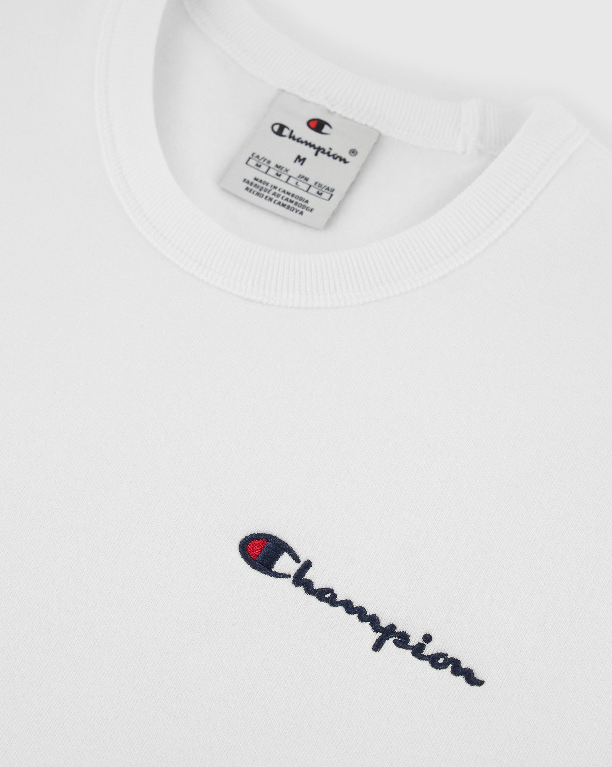 Champion Sweatshirt langärmelige Ausführung, mit Rundhalsausschnitt, unifarbenes Design