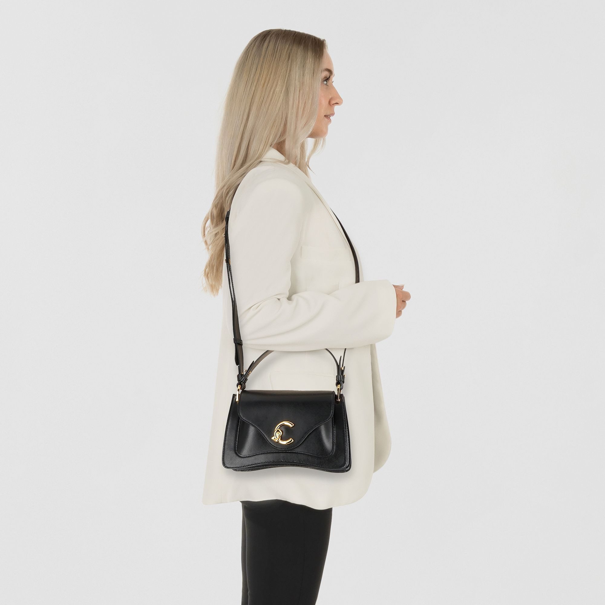 COCCINELLE Schultertasche C-Me, Leder