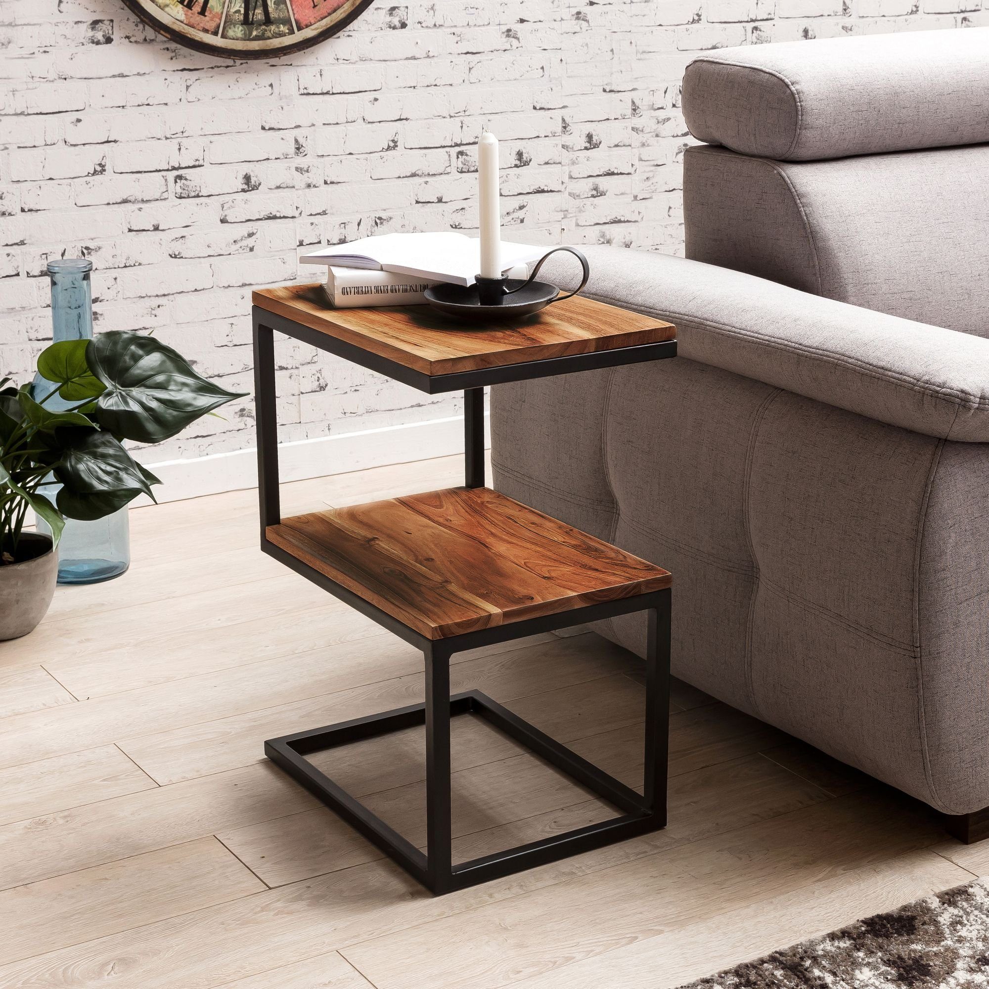 FINEBUY Beistelltisch »SuVa10296_1«, Beistelltisch OLAKA SForm