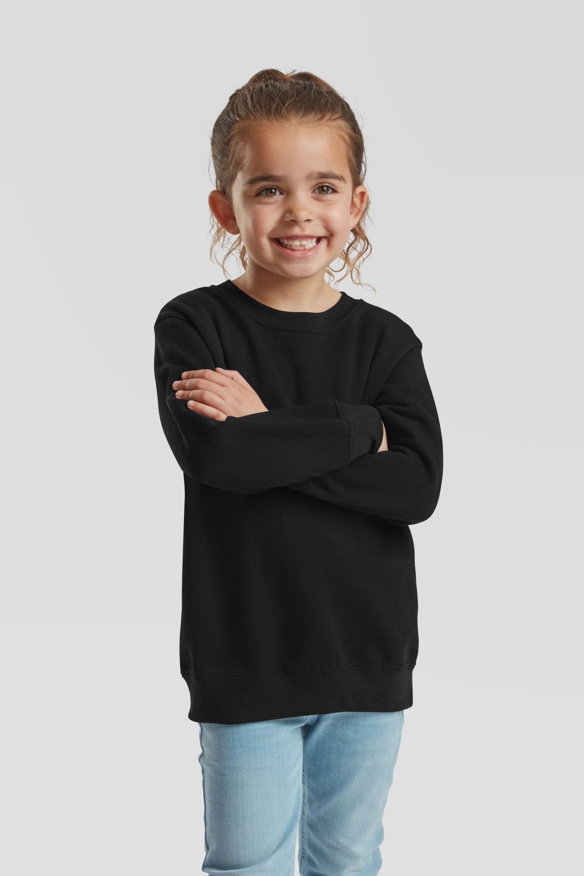 Fruit of the Loom Sweatshirt Fruit of the Loom Classic Set-In Sweat Kids – Bild 3 von 5
