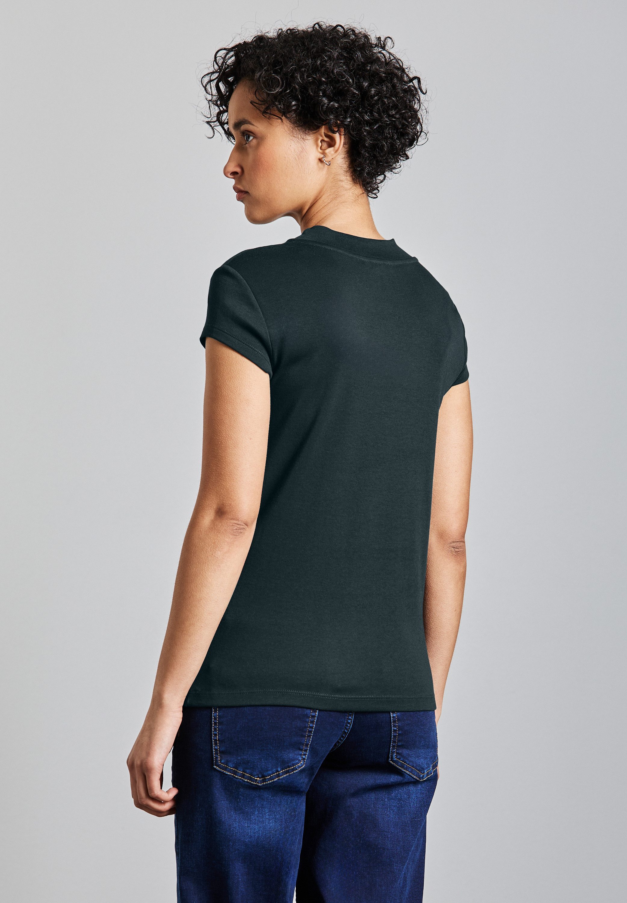 STREET ONE T-Shirt, mit Turtleneck günstig online kaufen