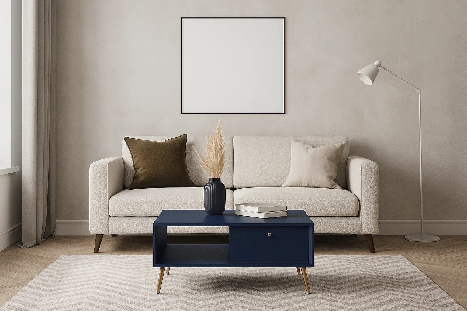 Home affaire Couchtisch ROMILDA Kaffeetisch mit viel Stauraum, 87x66cm, mod günstig online kaufen