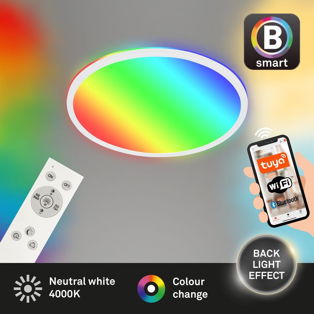 Briloner Leuchten LED Deckenleuchte 7494-016, Dimmfunktion, günstig online kaufen