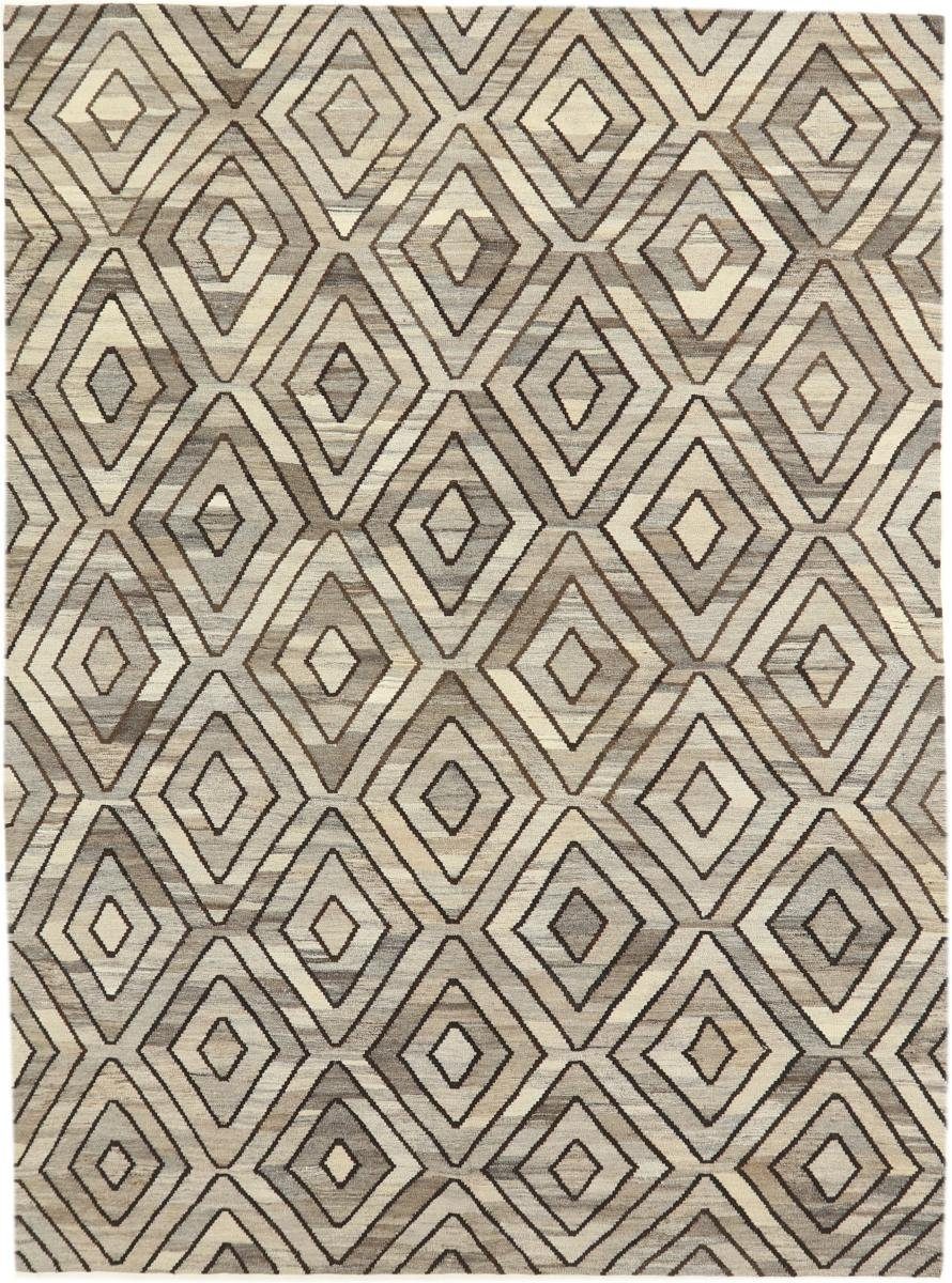 Orientteppich Kelim Berber Design 211x288 Handgewebter Moderner Orientteppich, Nain Trading, rechteckig, Höhe: 3 mm
