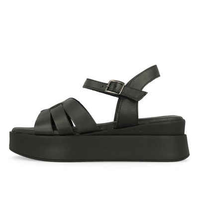 Tamaris Tamaris 1-1-28246-20-003 Sandale Damen Black Leather Sandale