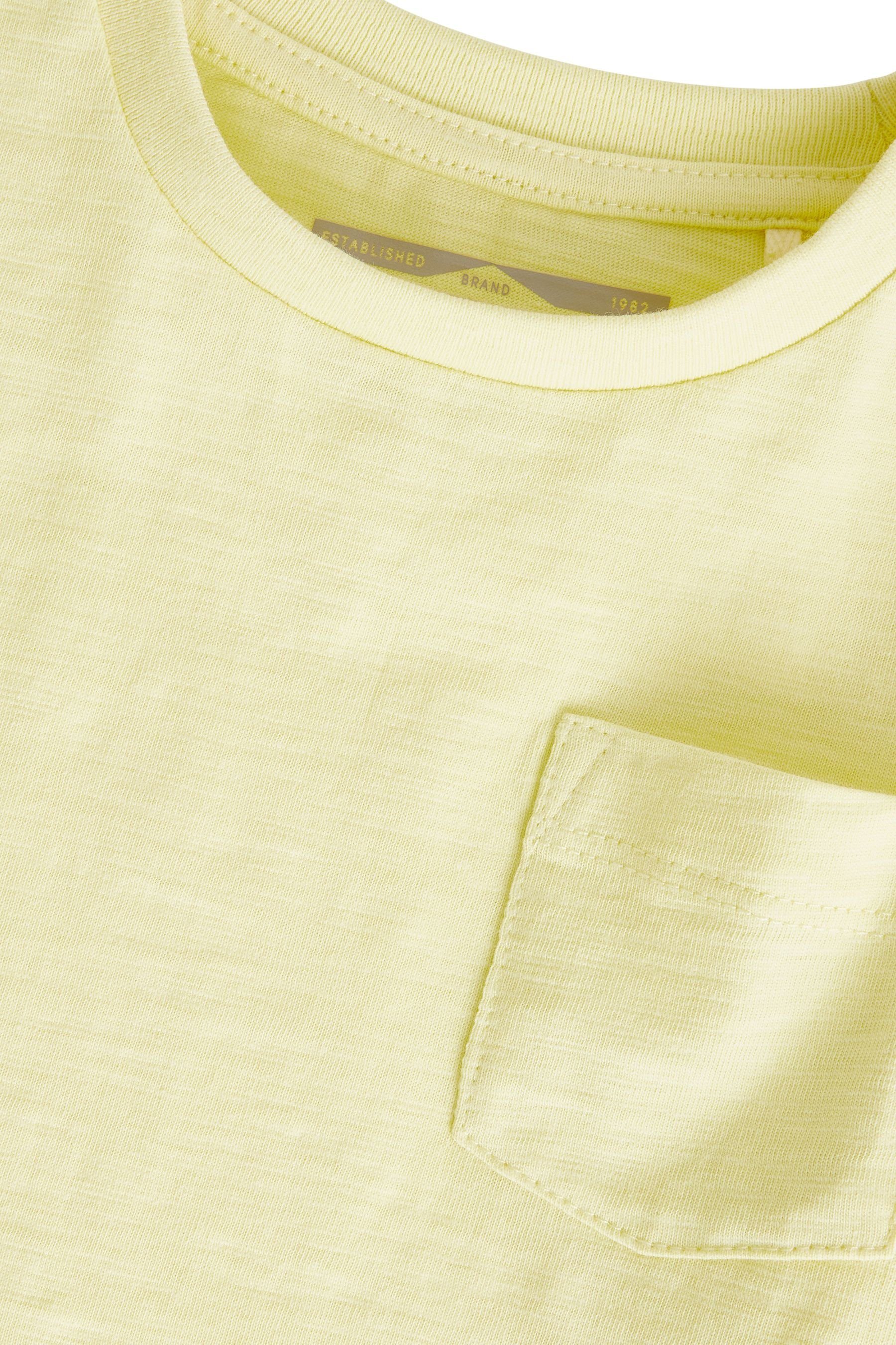 Next T-Shirt T-Shirt (1-tlg) Yellow