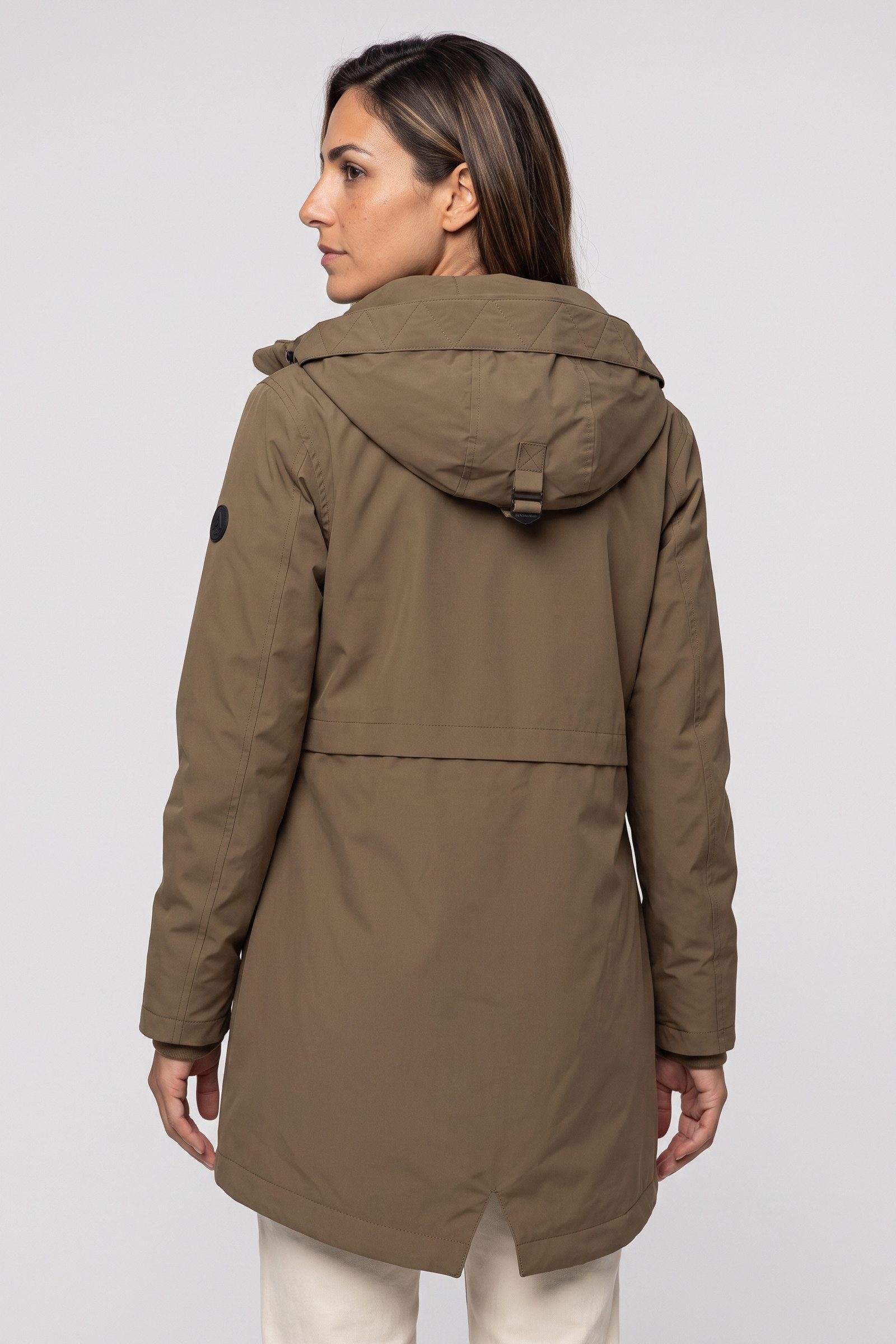 Alife & Kickin Winterjacke Damen MaluAK A Winterjacke, Jacke Kapuze am Stehkragen, Zwei-Wege-Reißverschluss, Regular Fit – Bild 3 von 5